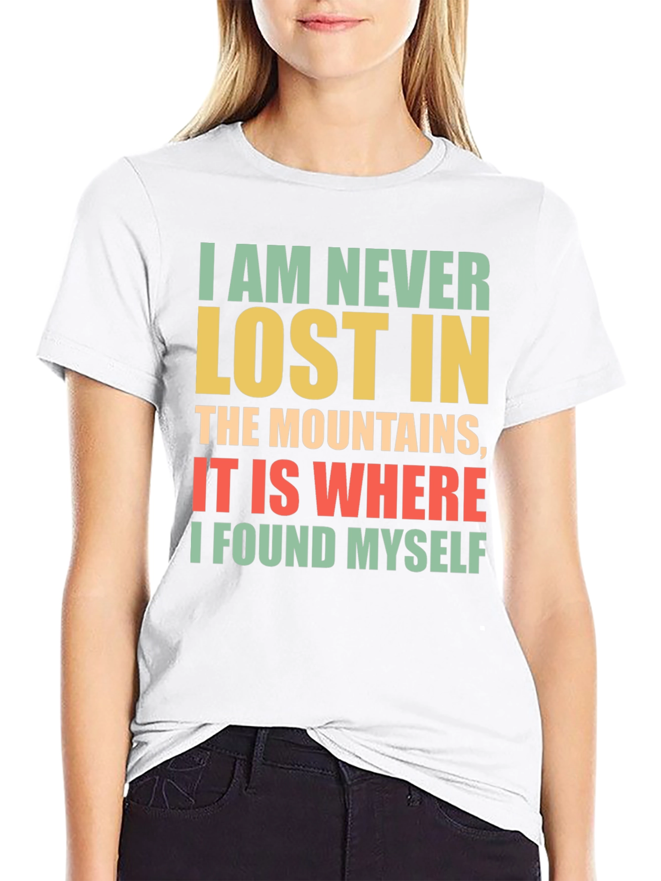 Mountain Found Myself Graphic T-Shirt