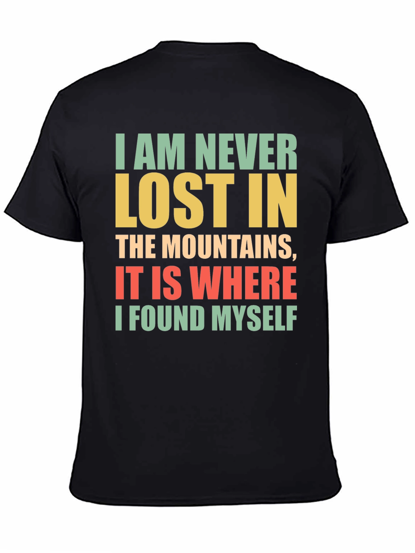 Mountain Found Myself Graphic T-Shirt