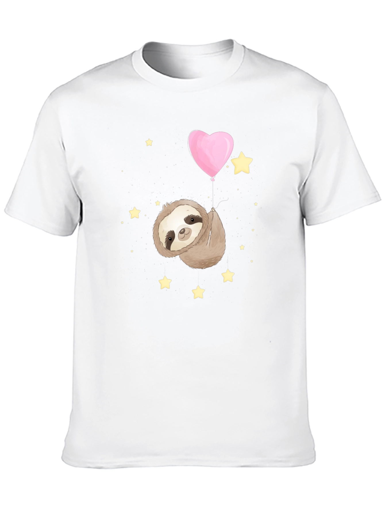 Sloth Heart Balloon T-Shirt