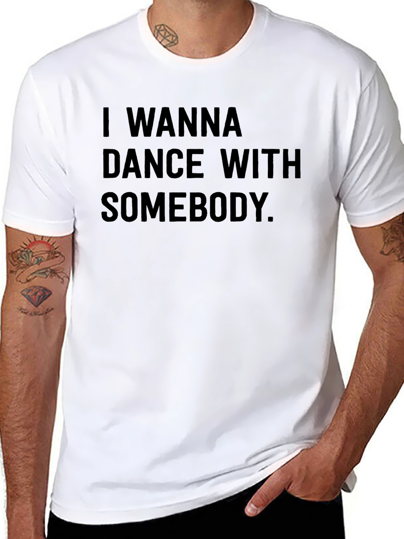 I Wanna Dance With Somebody Graphic Tee