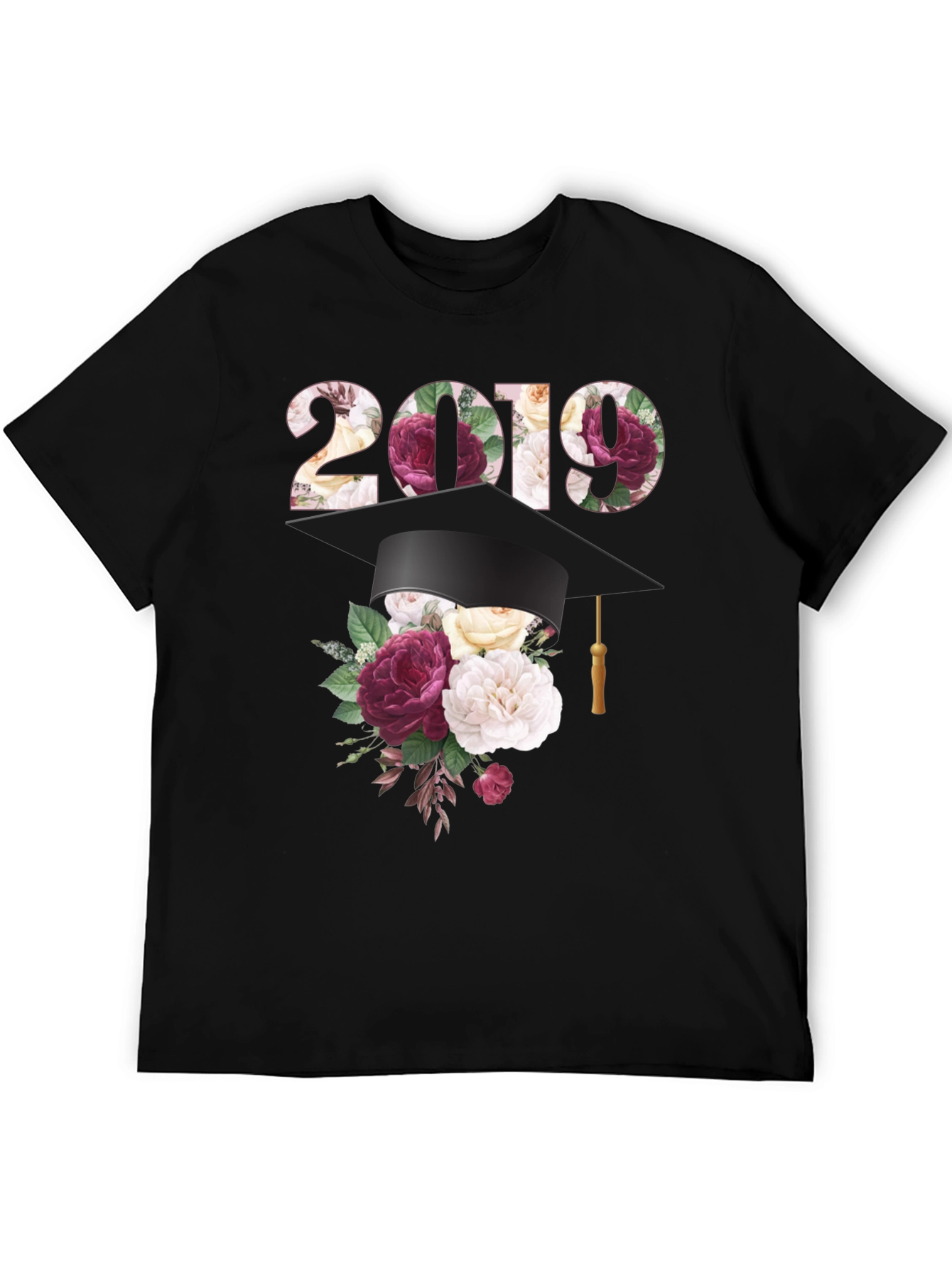 Floral 2019 Graduation T-Shirt