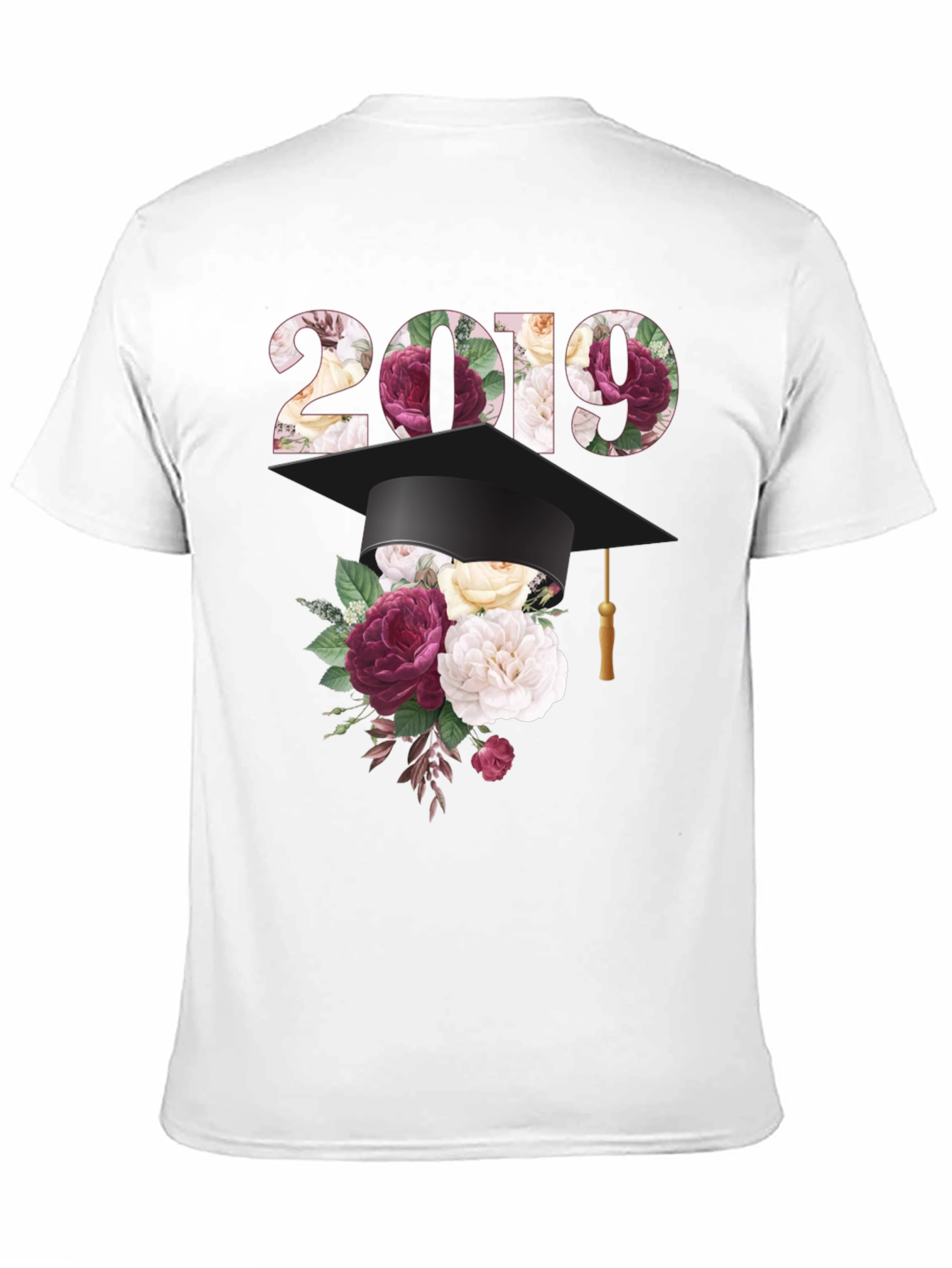 Floral 2019 Graduation T-Shirt