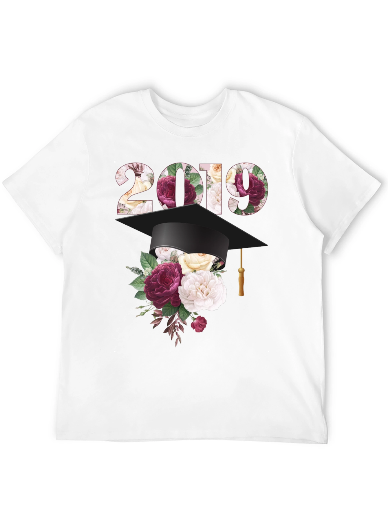 Floral 2019 Graduation T-Shirt