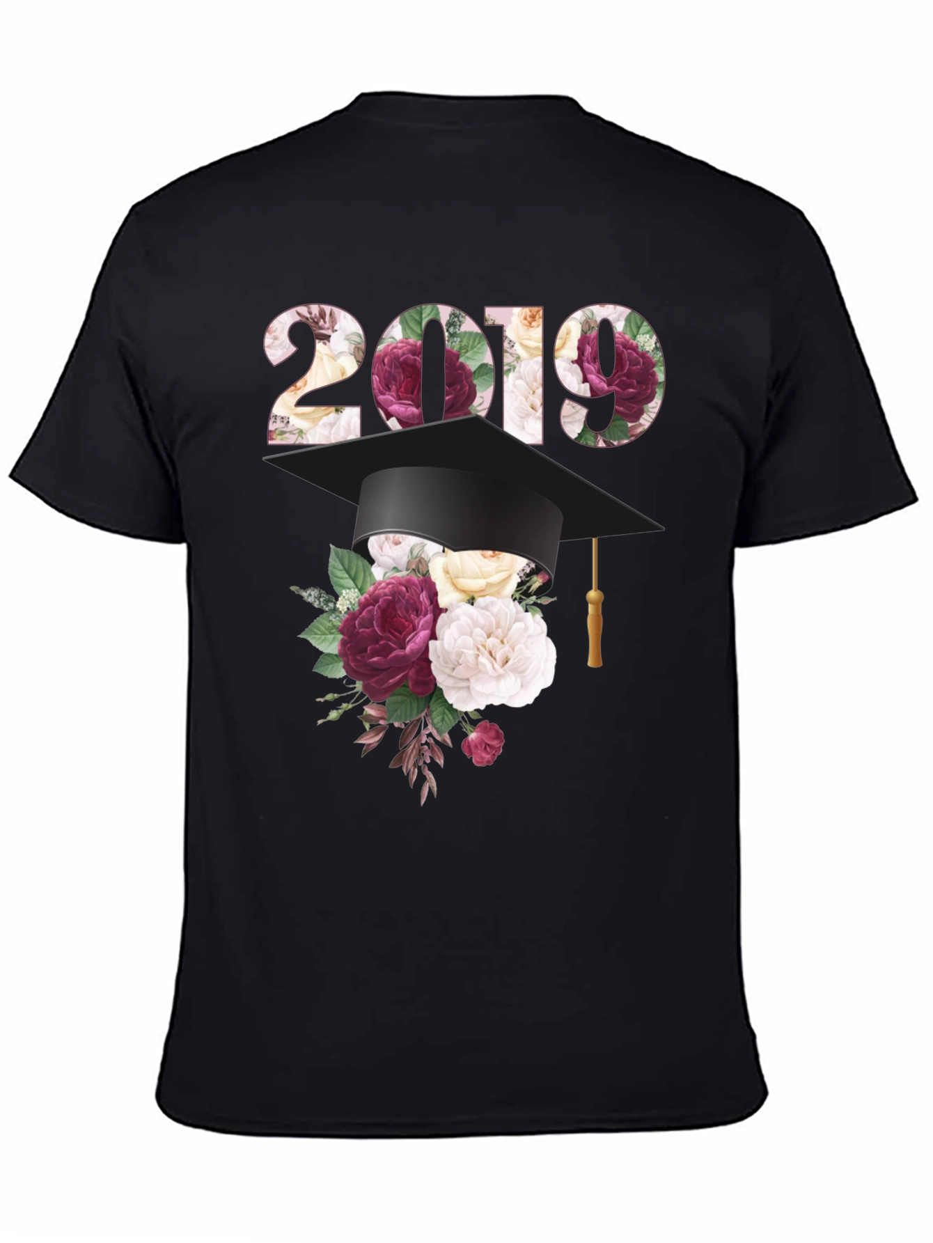 Floral 2019 Graduation T-Shirt