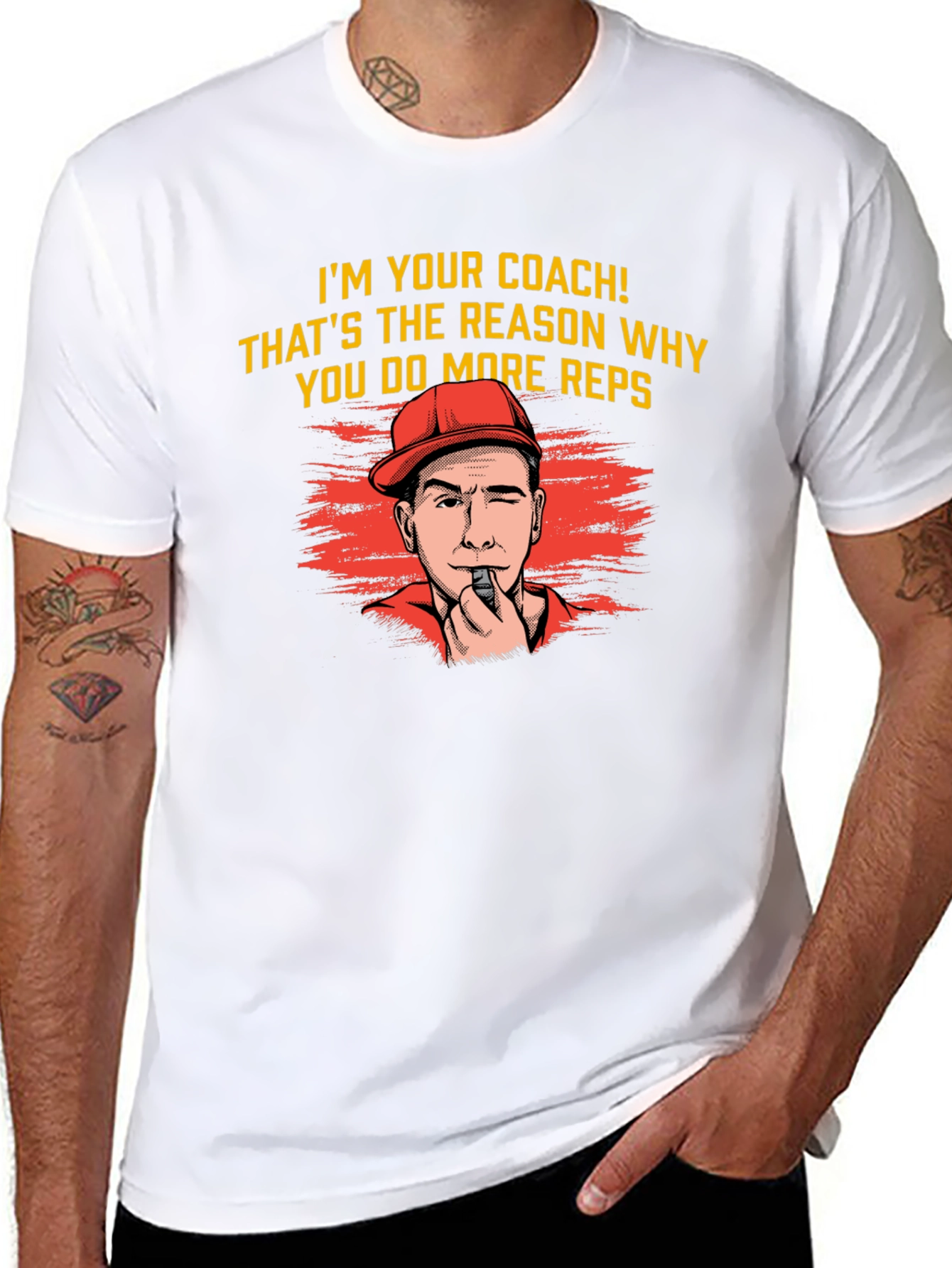 Im Your Coach T-Shirt Funny Gym Trainer Tee