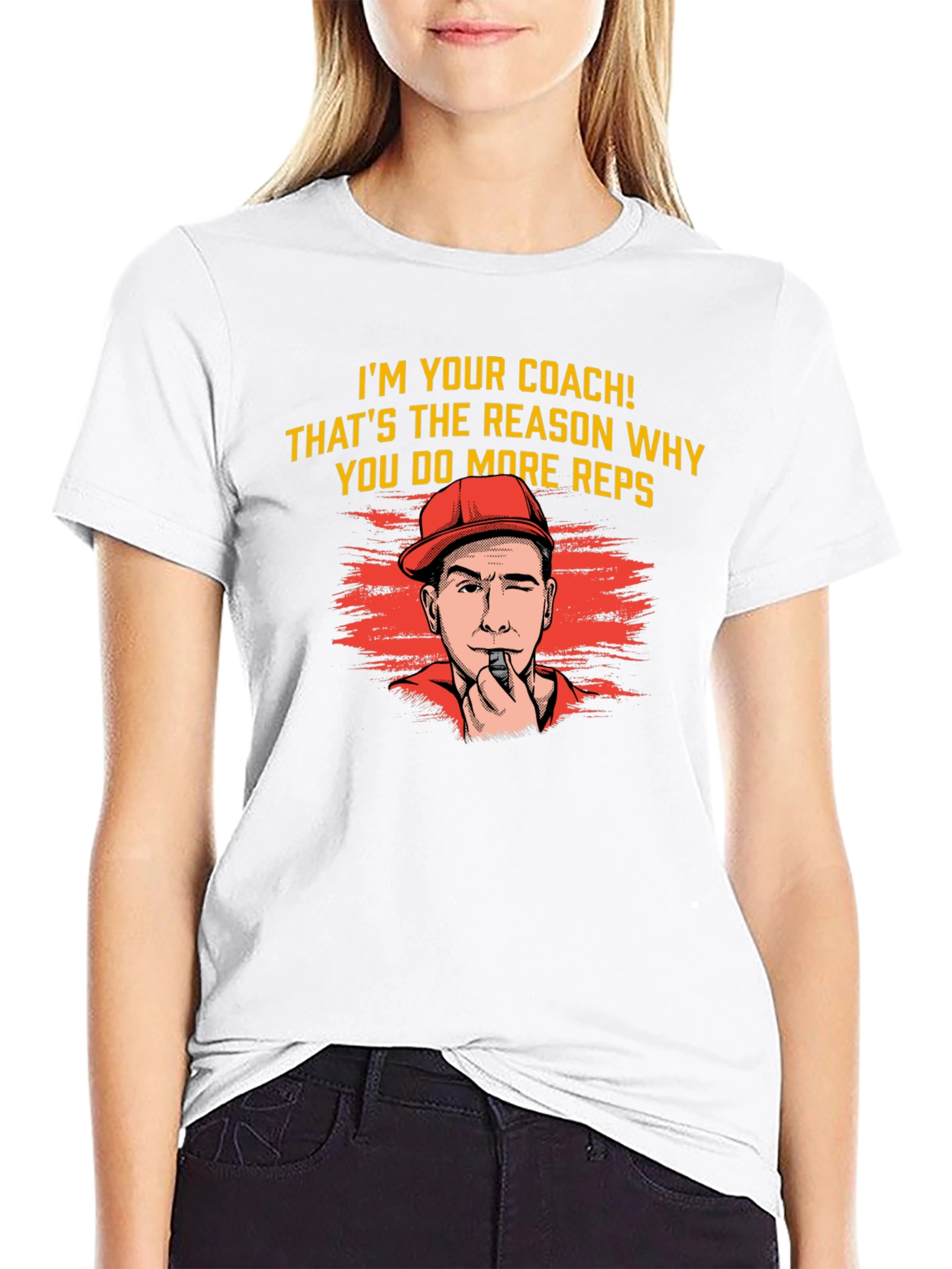 Im Your Coach T-Shirt Funny Gym Trainer Tee