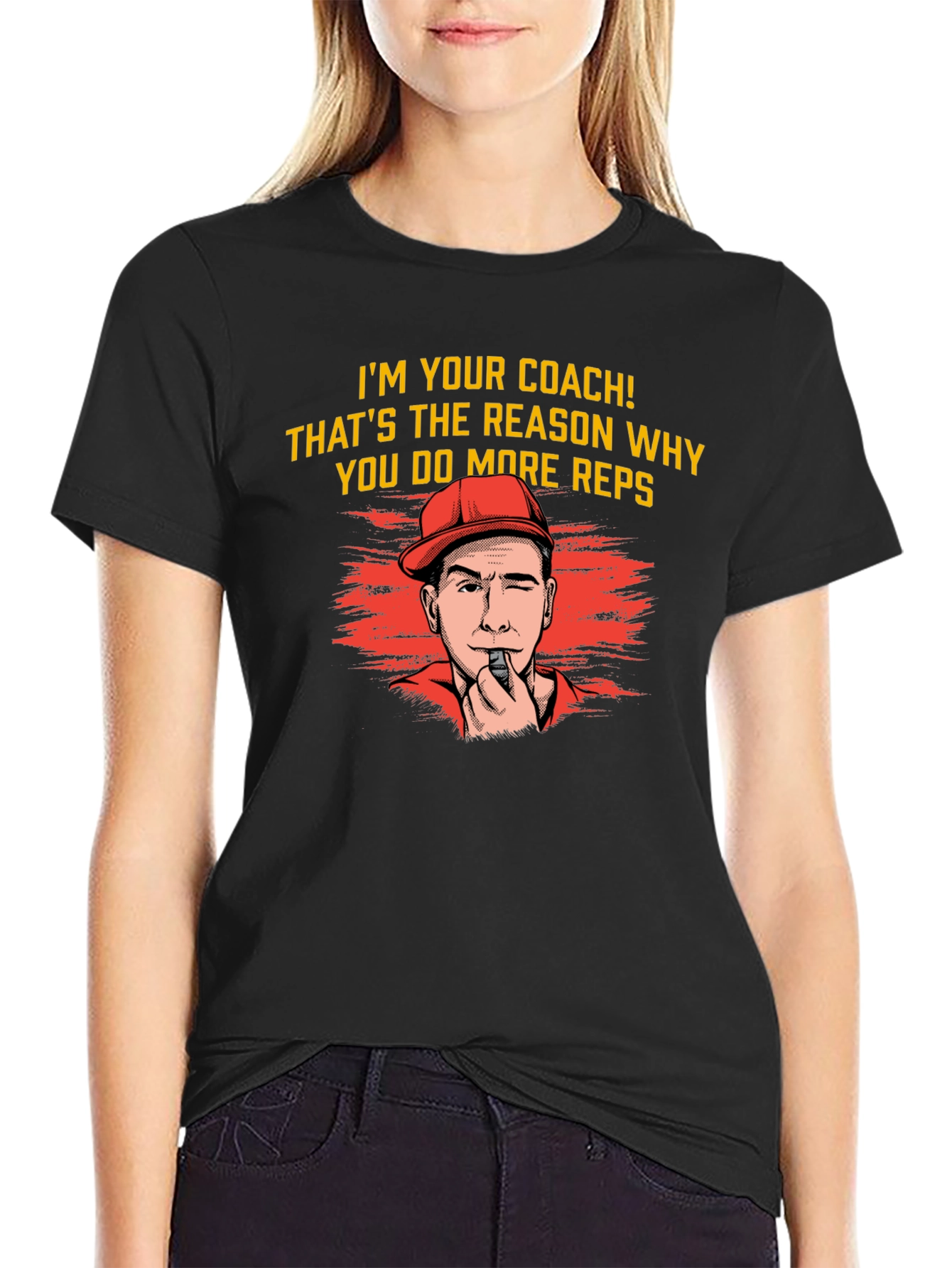 Im Your Coach T-Shirt Funny Gym Trainer Tee