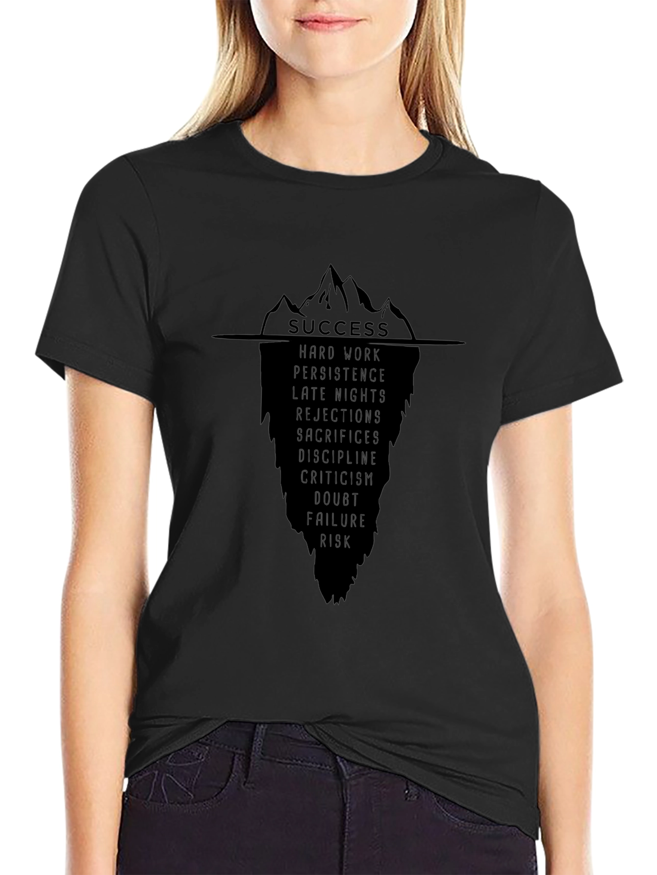 Success Iceberg Mens Graphic T-Shirt