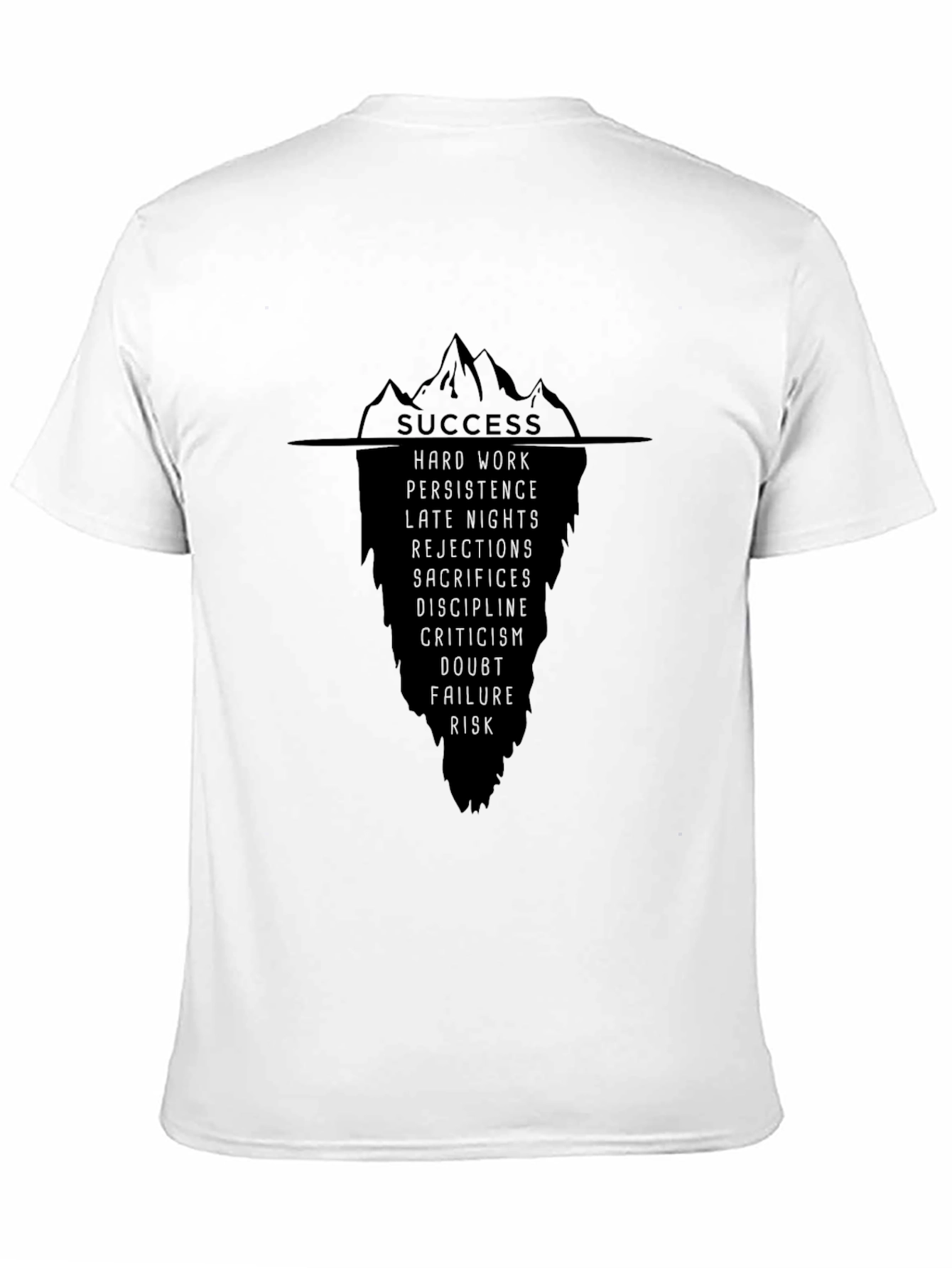 Success Iceberg Mens Graphic T-Shirt