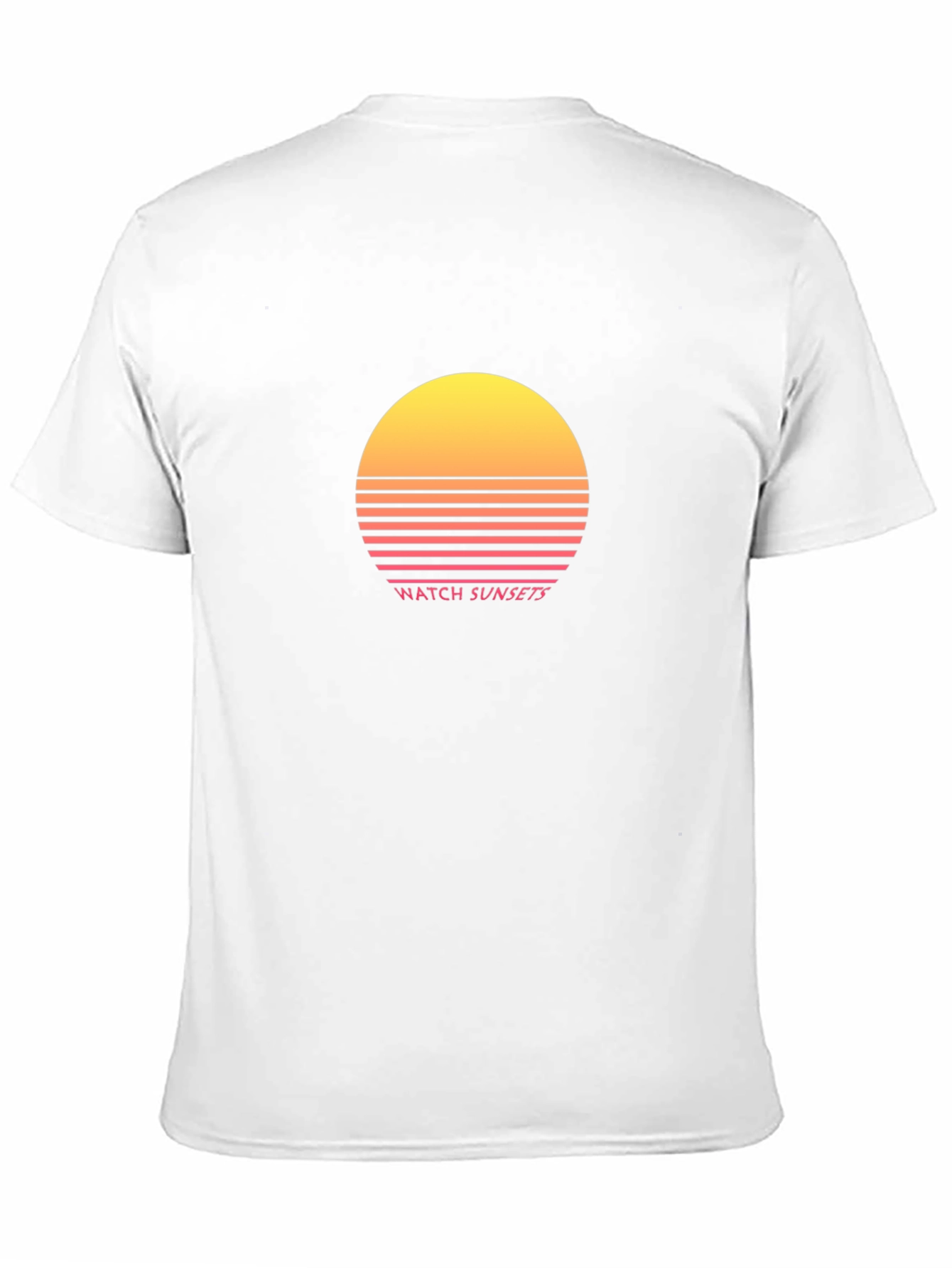 Retro Sunset T-Shirt - Watch Sunsets Design