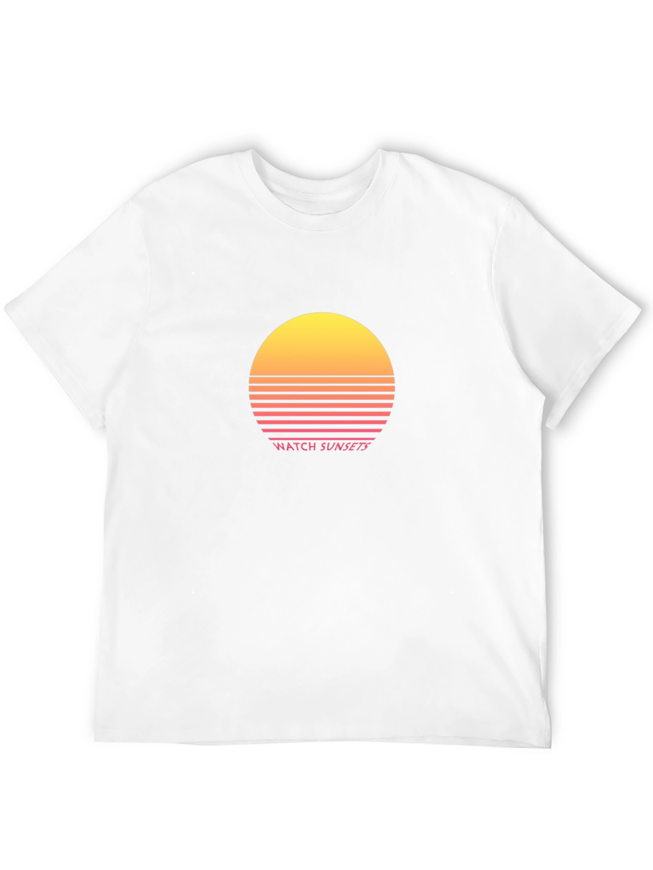 Retro Sunset T-Shirt - Watch Sunsets Design