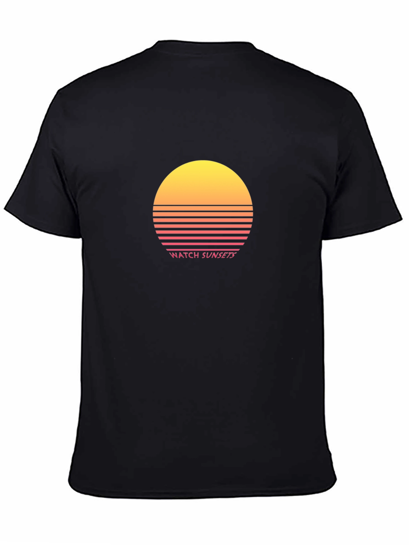 Retro Sunset T-Shirt - Watch Sunsets Design