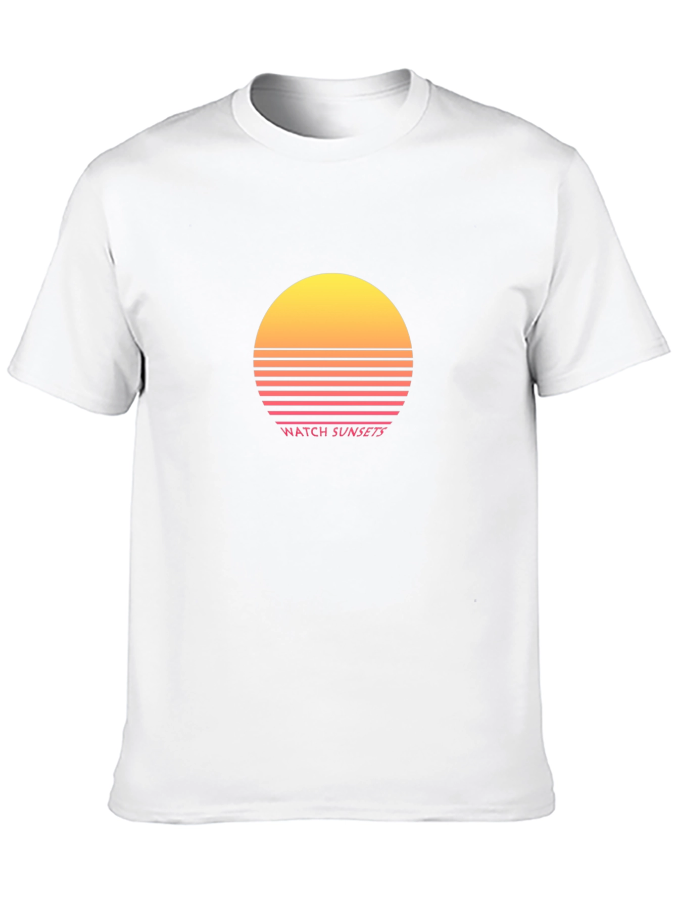 Retro Sunset T-Shirt - Watch Sunsets Design