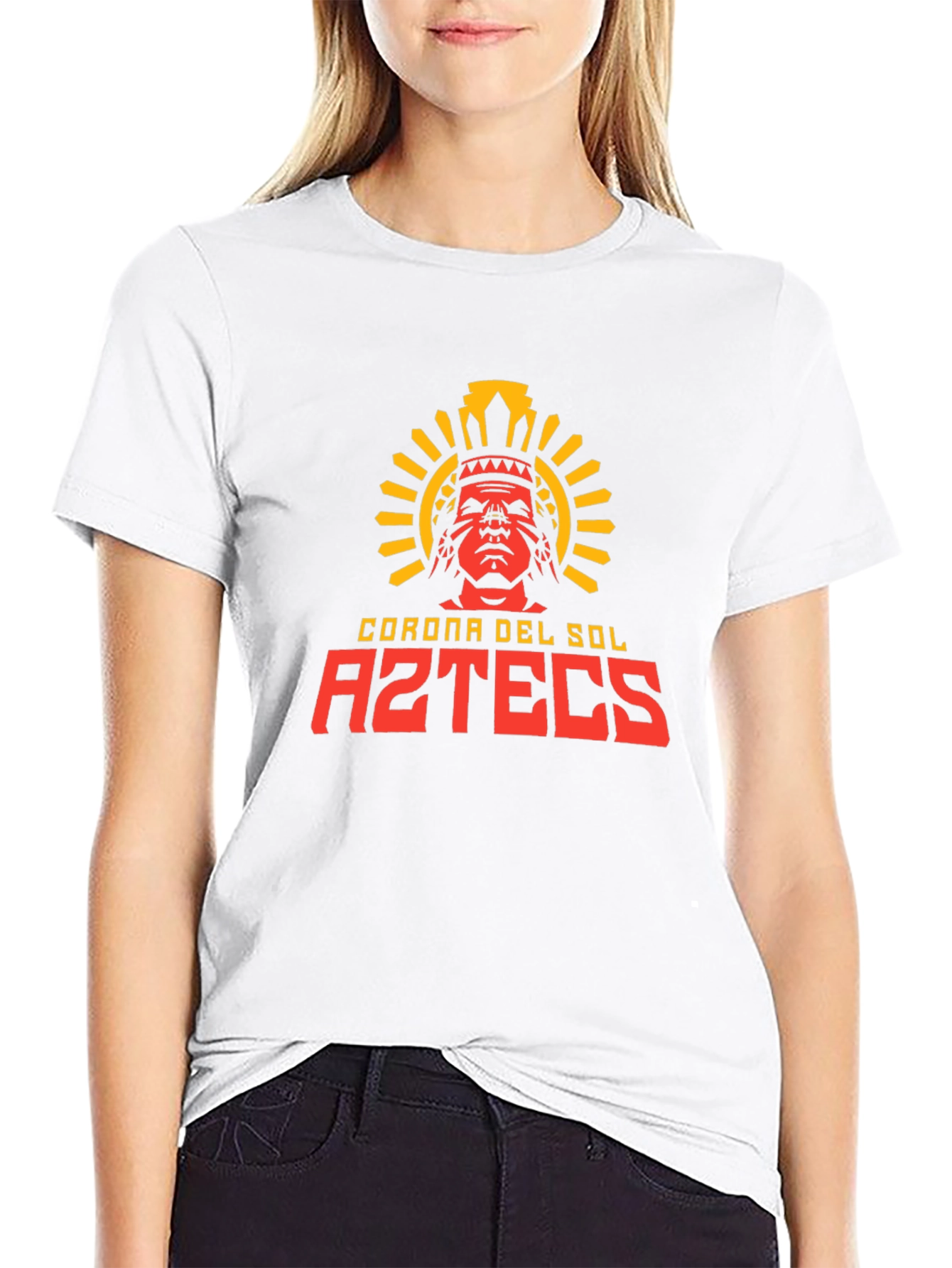 Corona Del Sol Aztecs Black T-Shirt