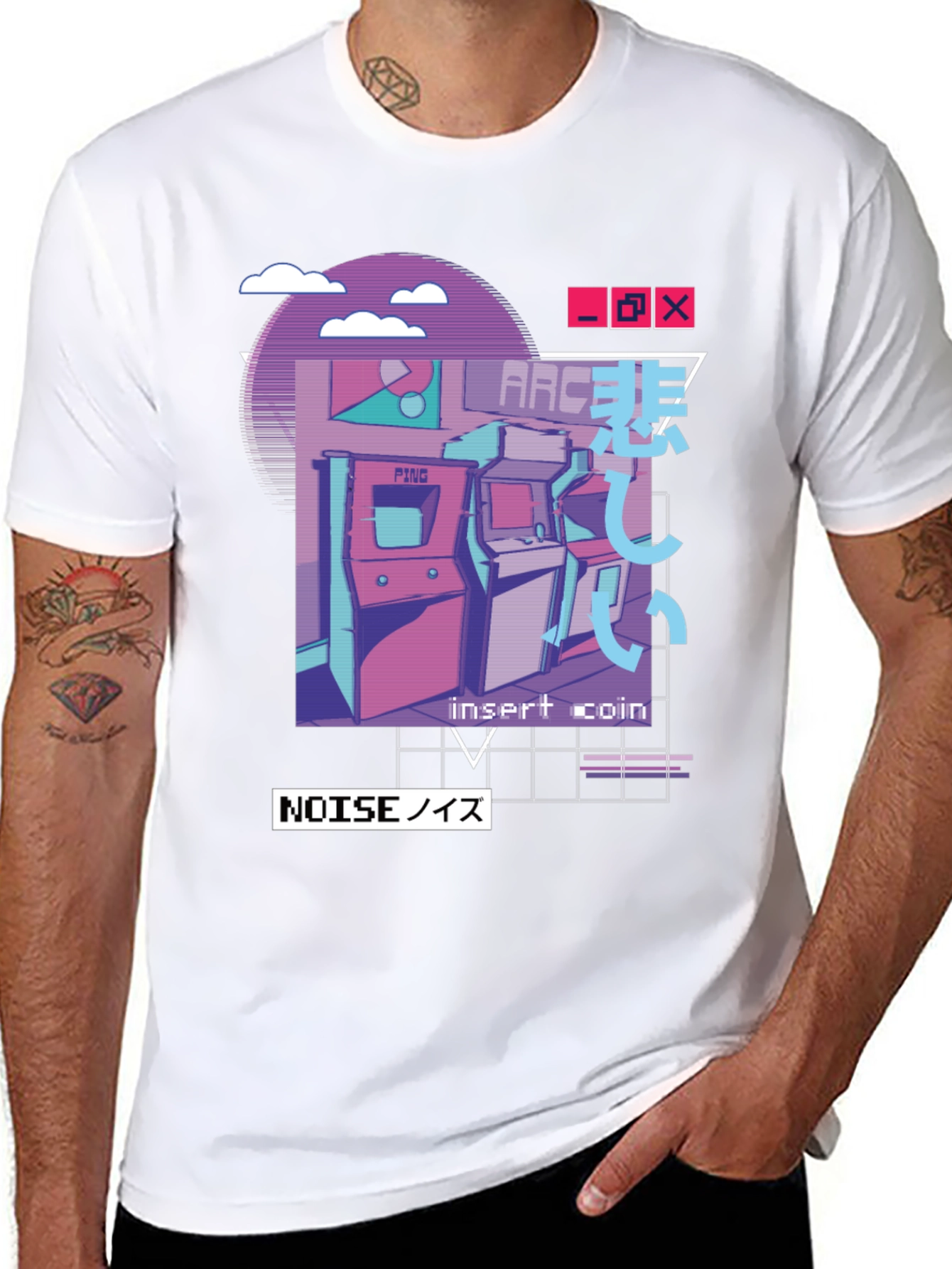 Retro Arcade Gaming T-Shirt