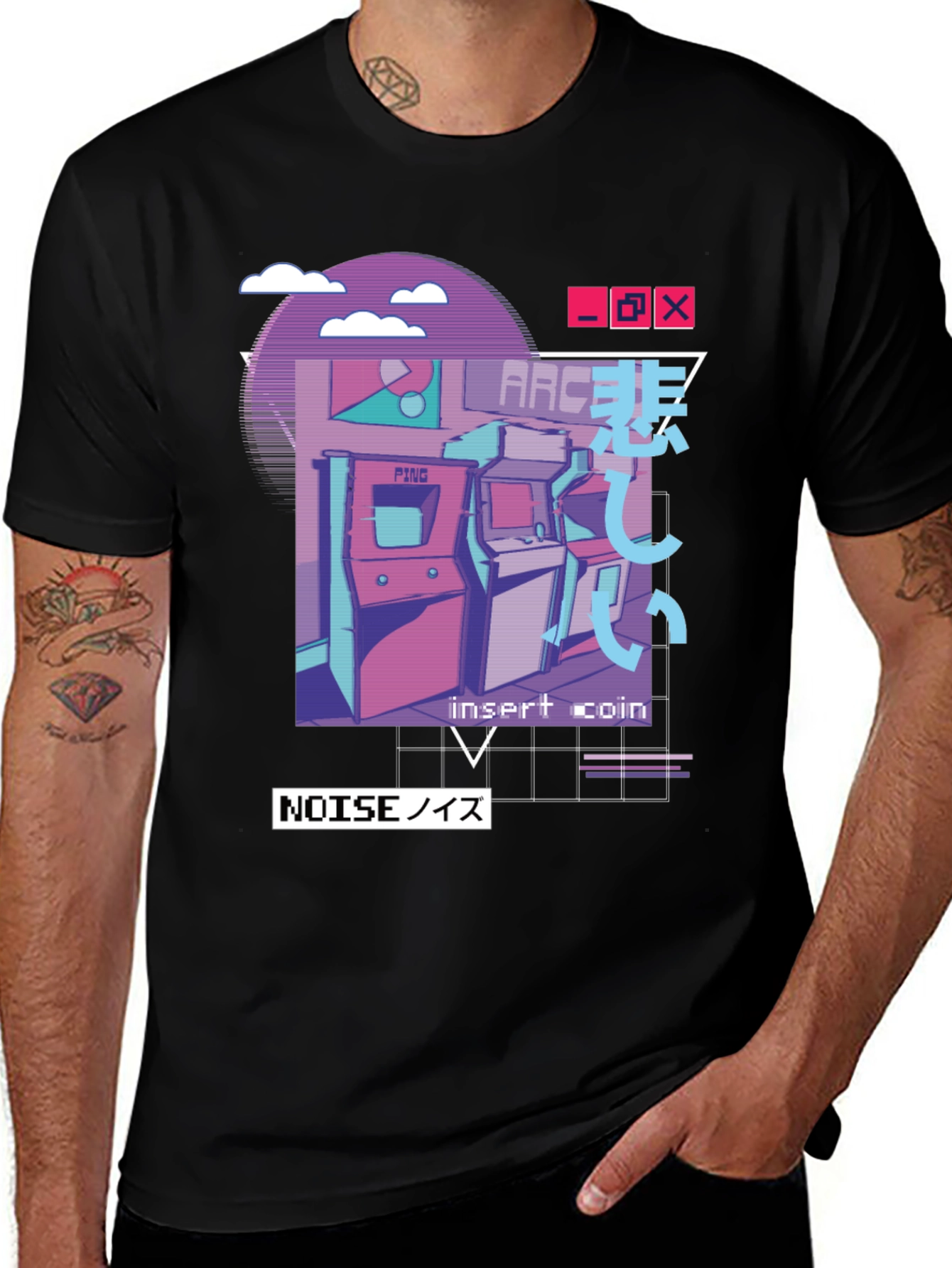 Retro Arcade Gaming T-Shirt