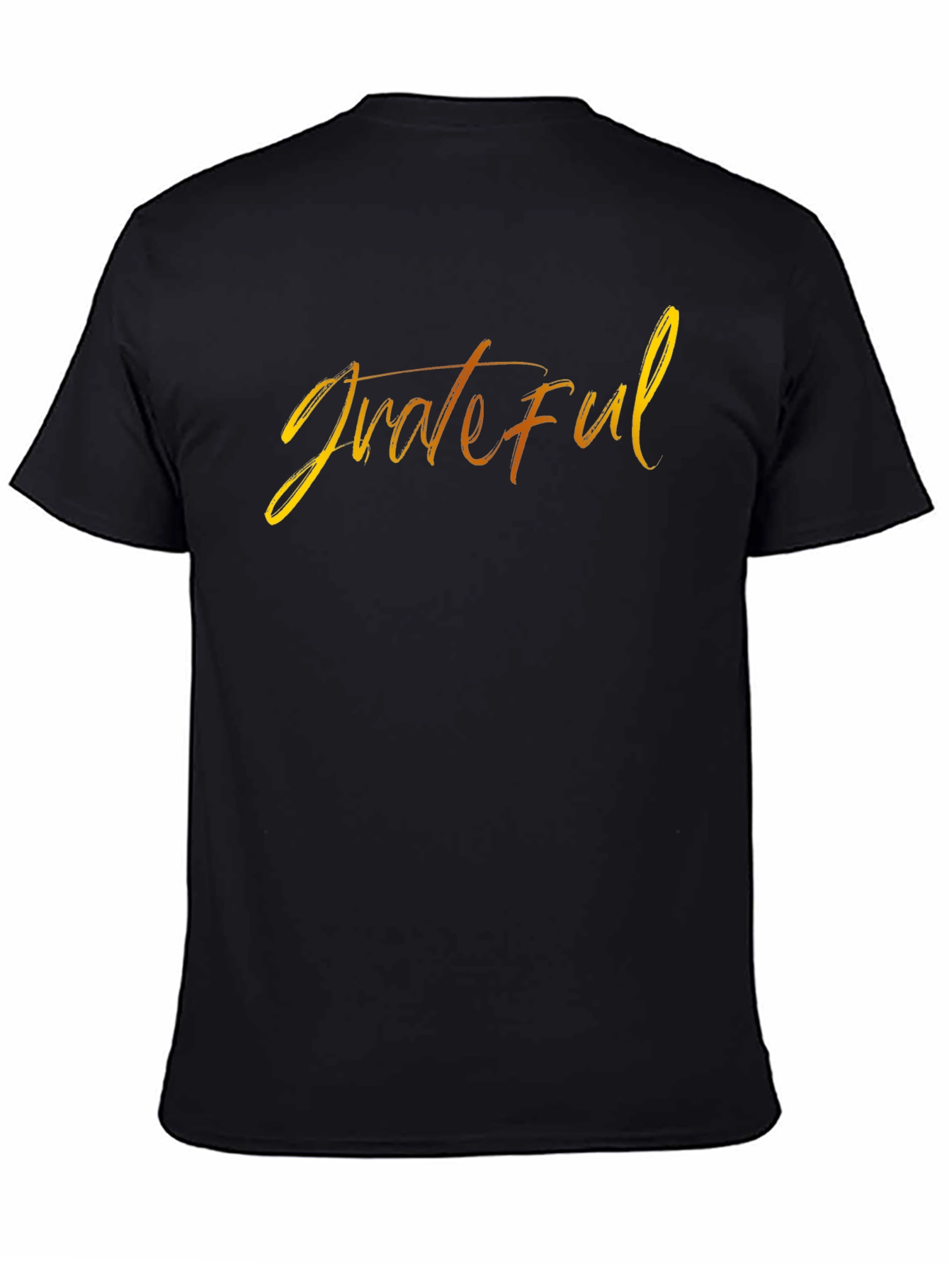 Grateful Graphic Tee - Stylish Comfort Positive Vibes