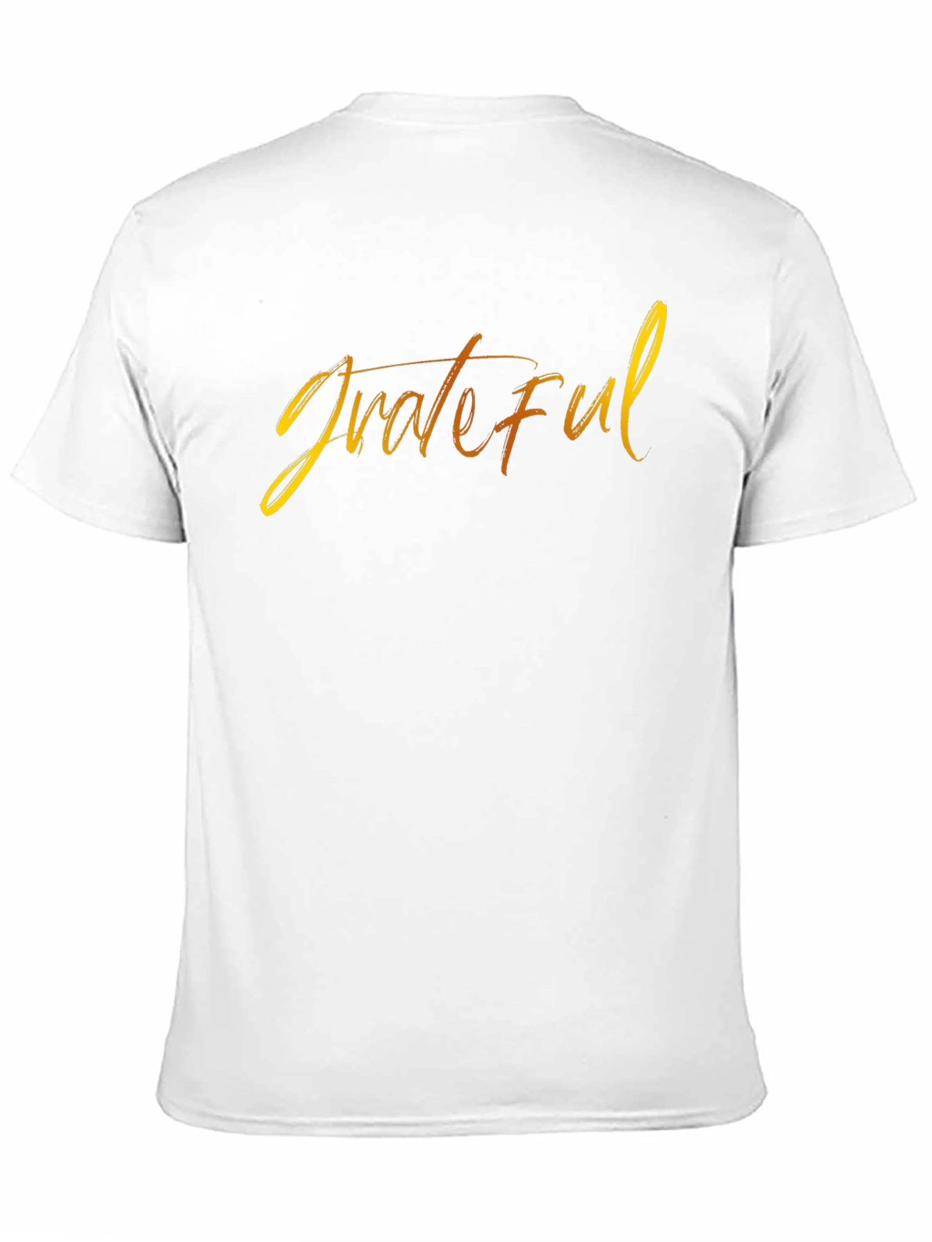 Grateful Graphic Tee - Stylish Comfort Positive Vibes