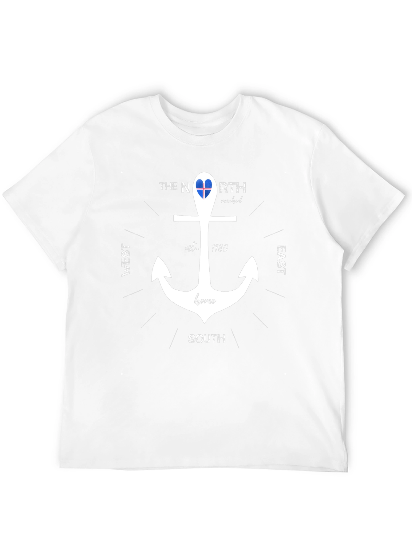 Nautical Anchor T-Shirt - Iceland Edition
