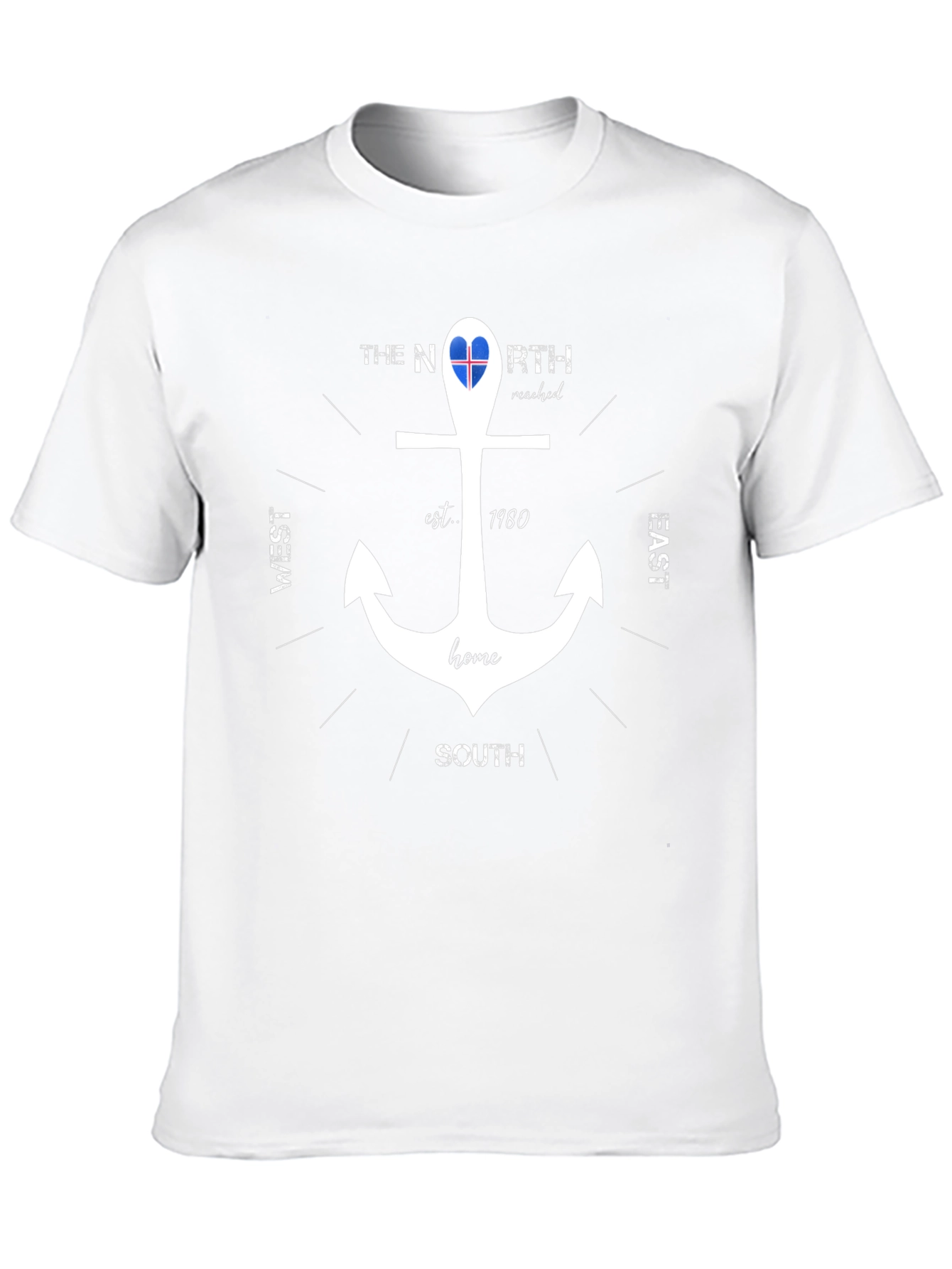Nautical Anchor T-Shirt - Iceland Edition
