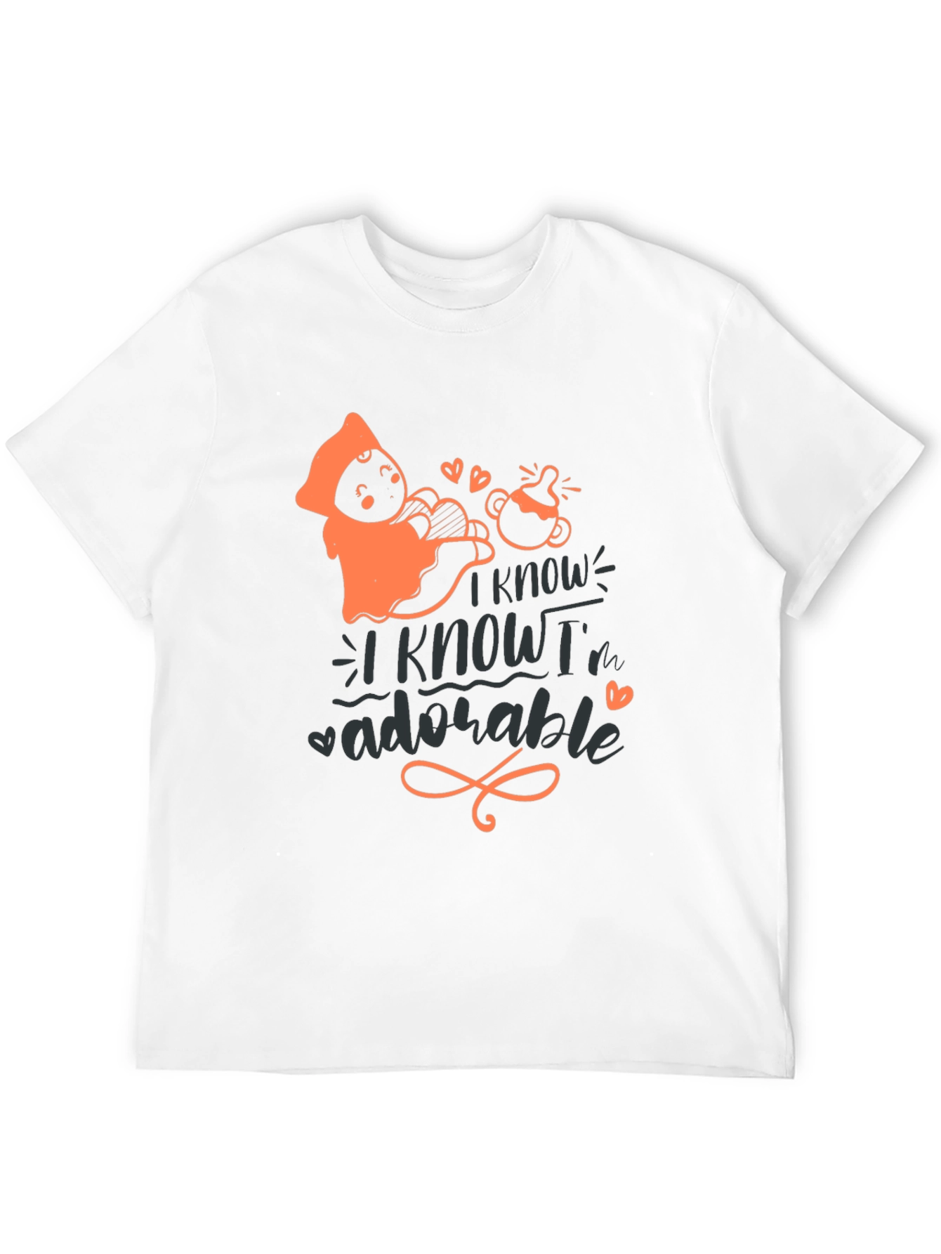 Adorable Baby Graphic T-Shirt - Soft Cotton Tee