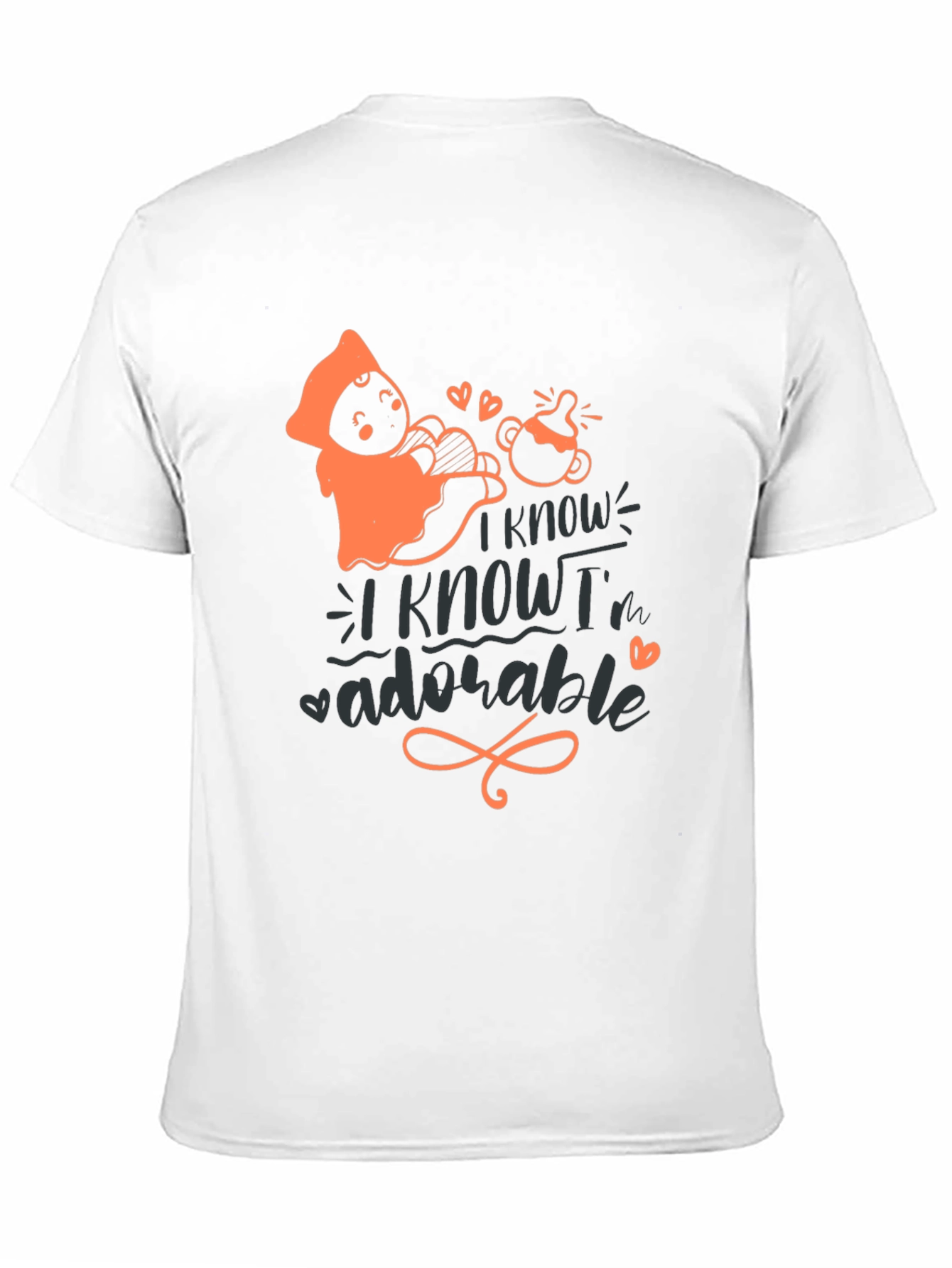 Adorable Baby Graphic T-Shirt - Soft Cotton Tee