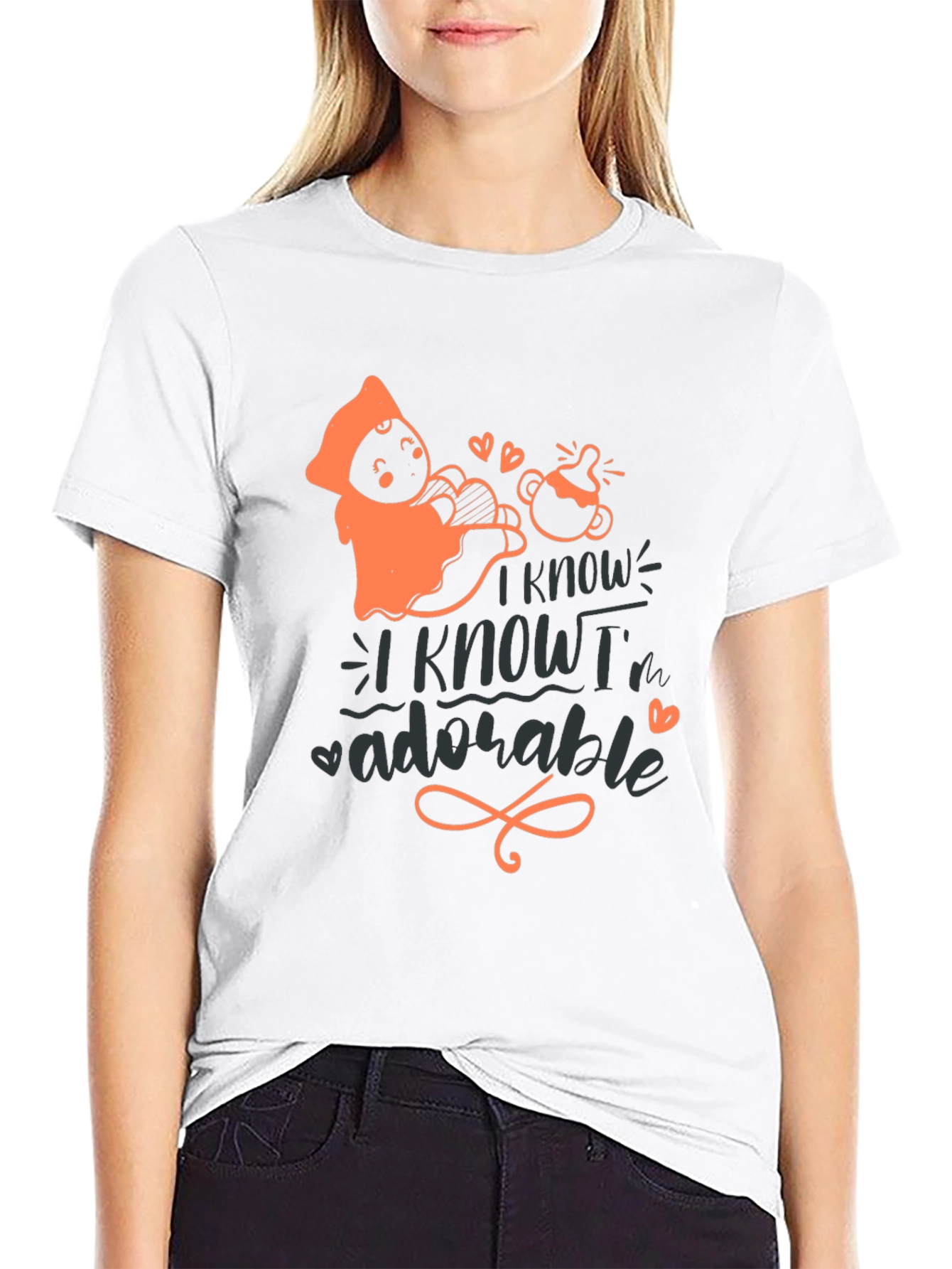 Adorable Baby Graphic T-Shirt - Soft Cotton Tee