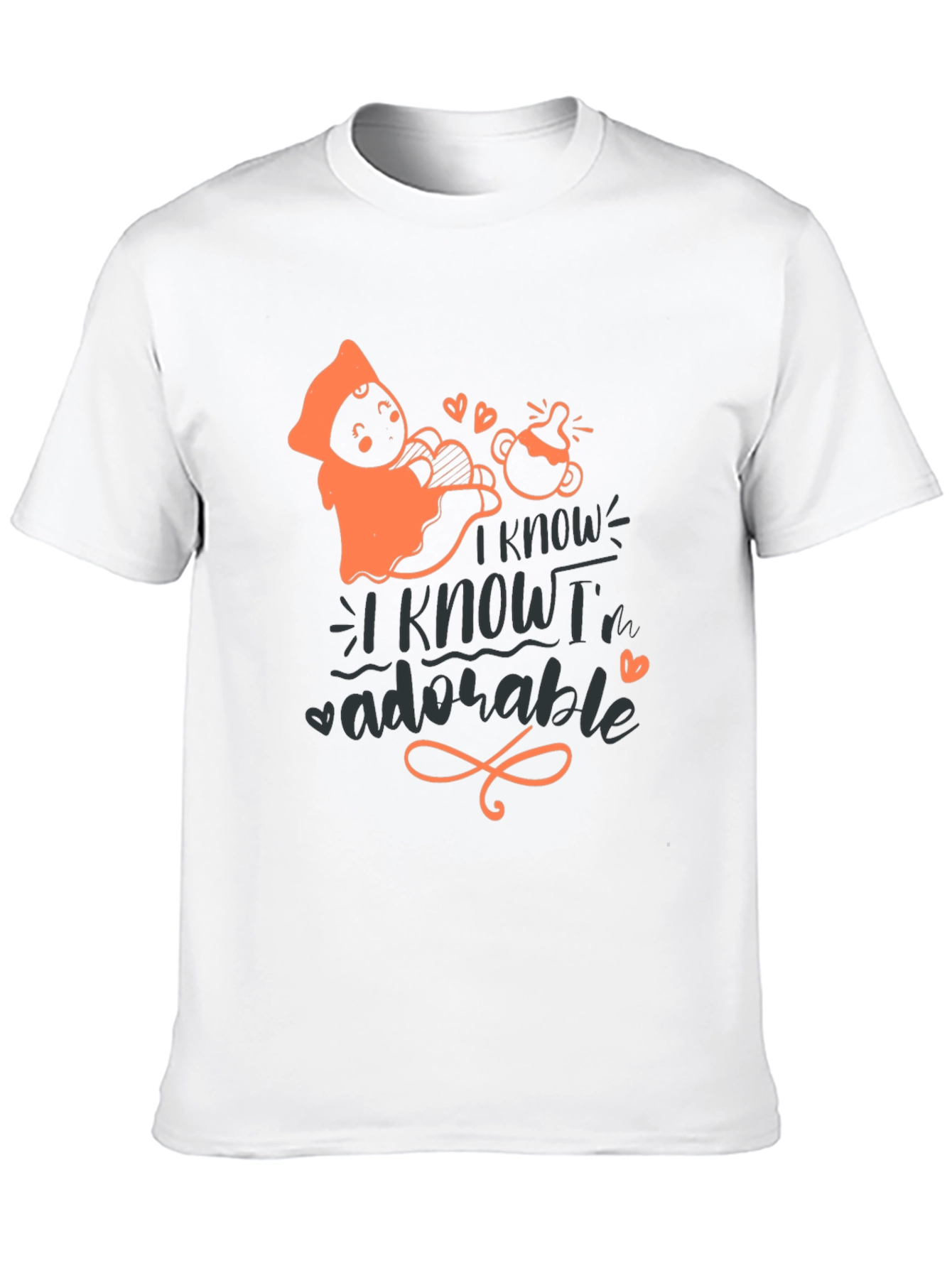 Adorable Baby Graphic T-Shirt - Soft Cotton Tee