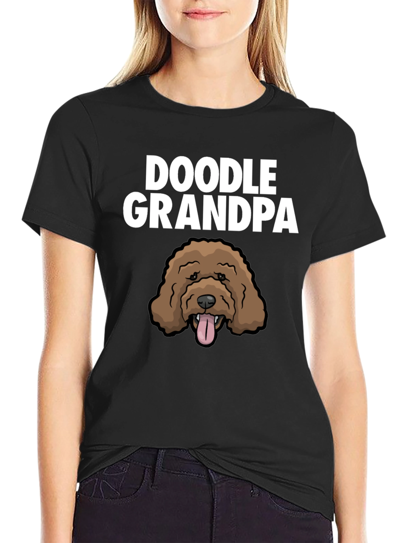 Doodle Grandpa T-Shirt - Dog Lover Gift