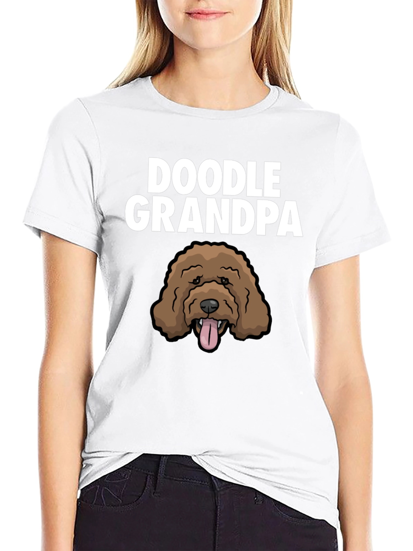 Doodle Grandpa T-Shirt - Dog Lover Gift