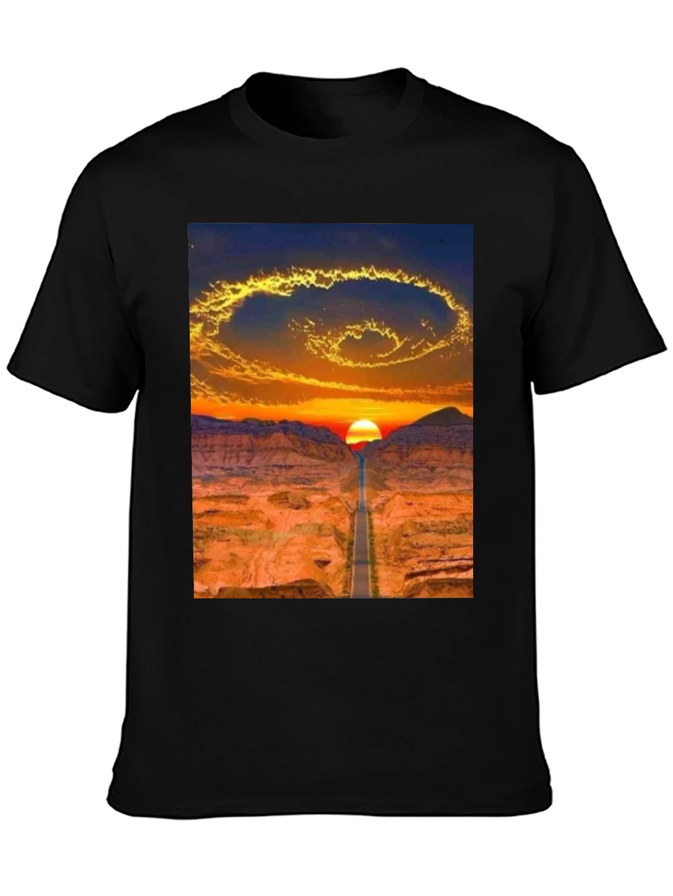 Sunset Road Graphic T-Shirt