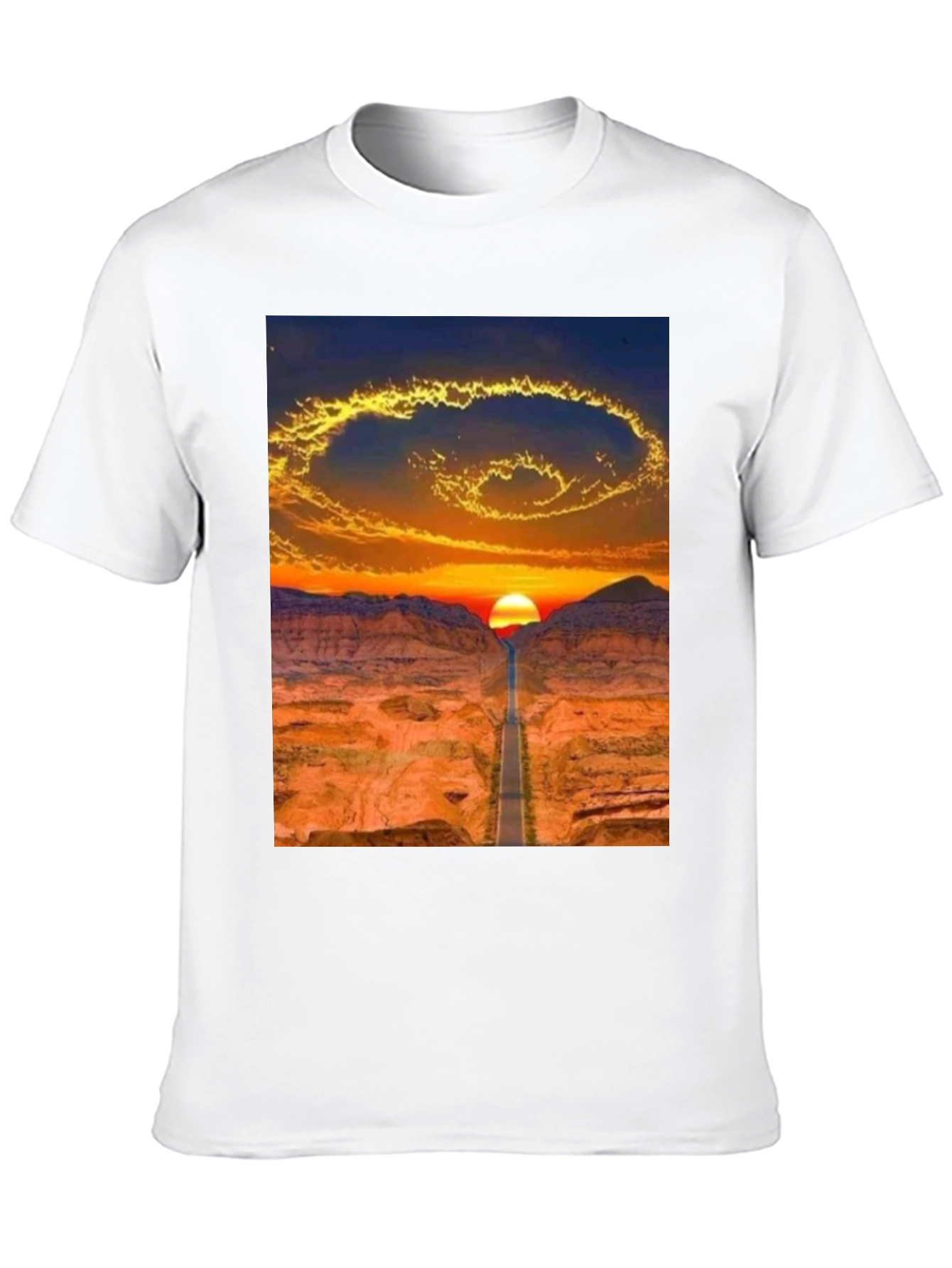 Sunset Road Graphic T-Shirt