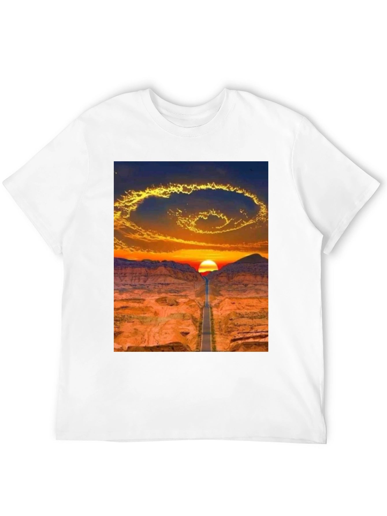 Sunset Road Graphic T-Shirt