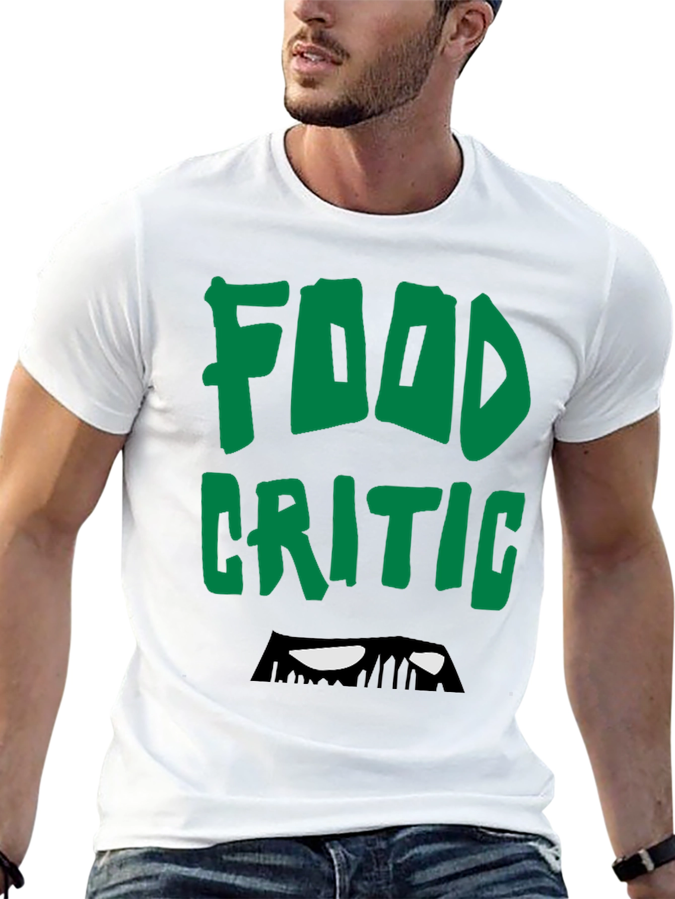 Food Critic Graphic T-Shirt - Express Your Passion!
