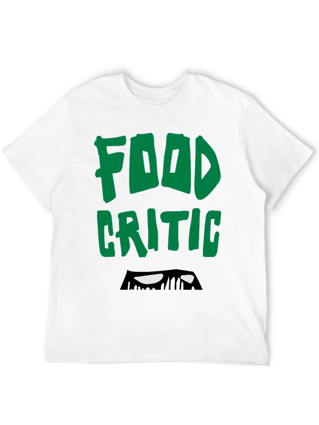 Food Critic Graphic T-Shirt - Express Your Passion!