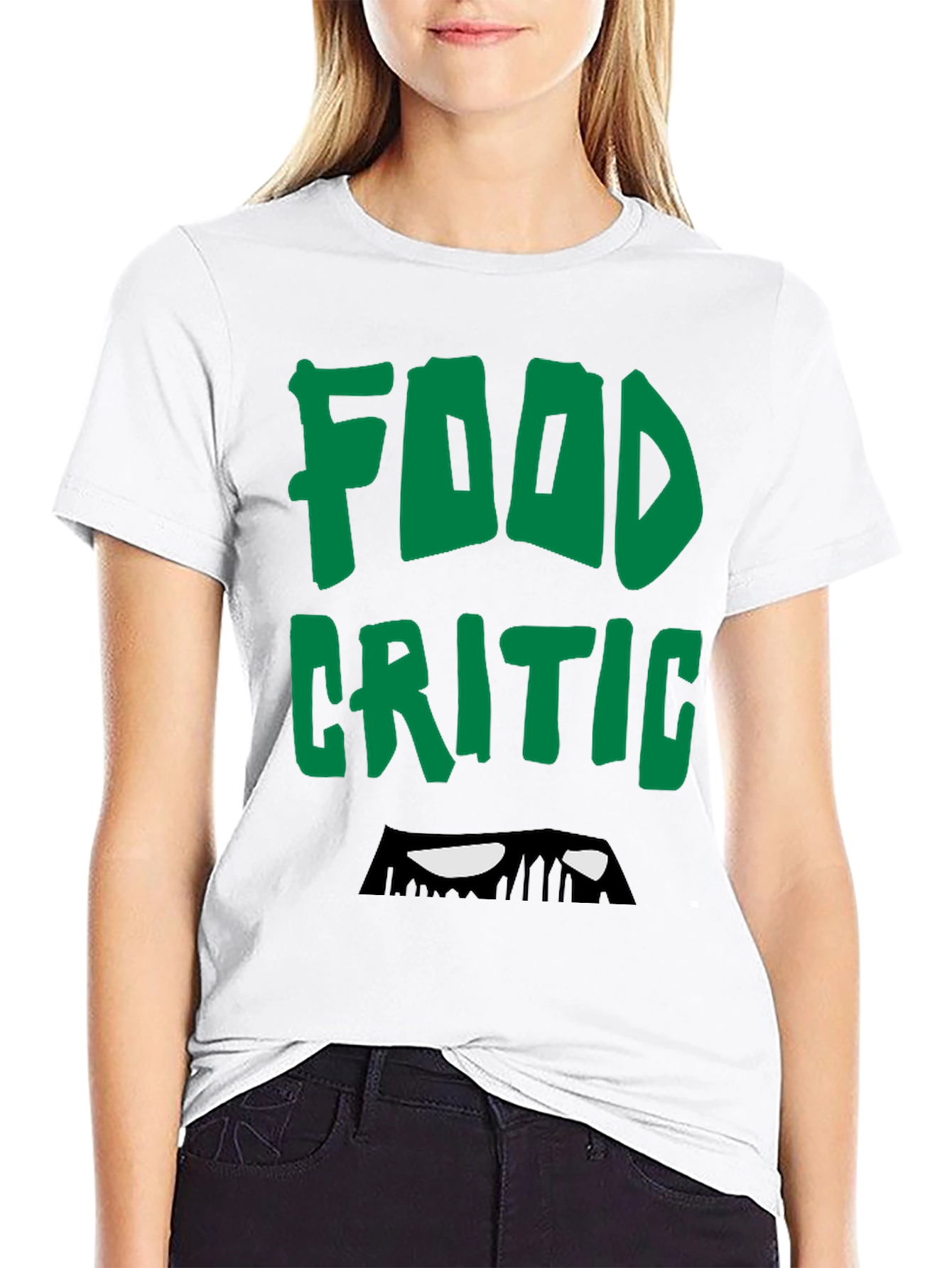 Food Critic Graphic T-Shirt - Express Your Passion!