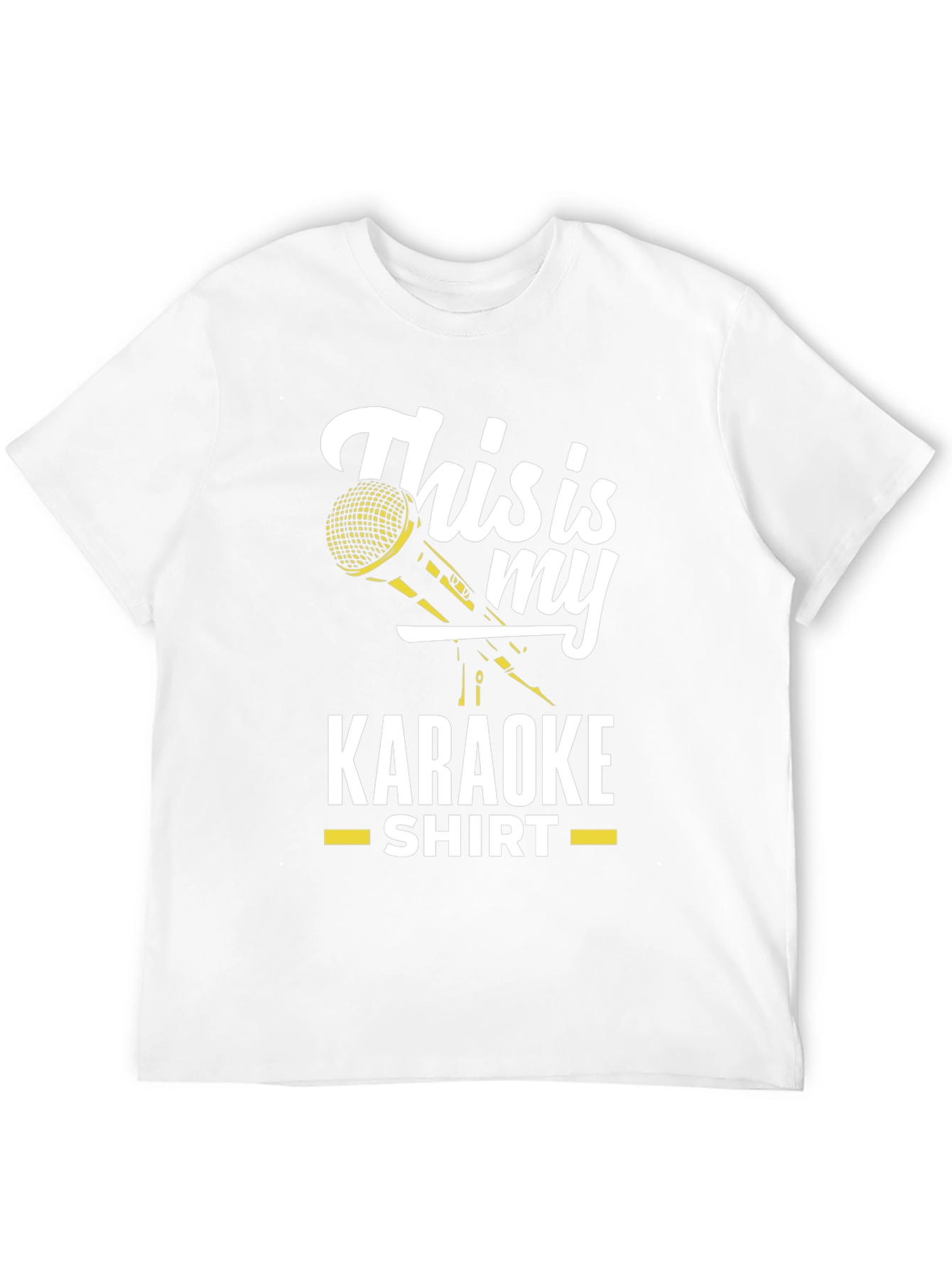 This Is My Karaoke Shirt - Black Graphic Tee