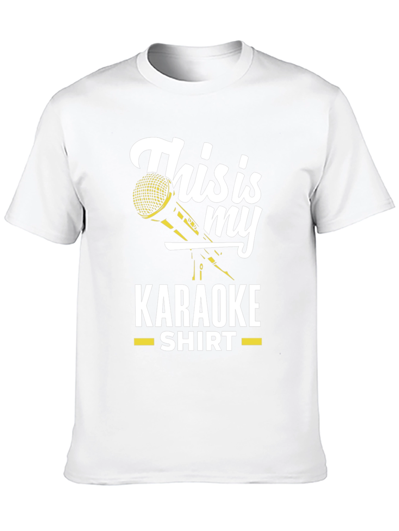 This Is My Karaoke Shirt - Black Graphic Tee