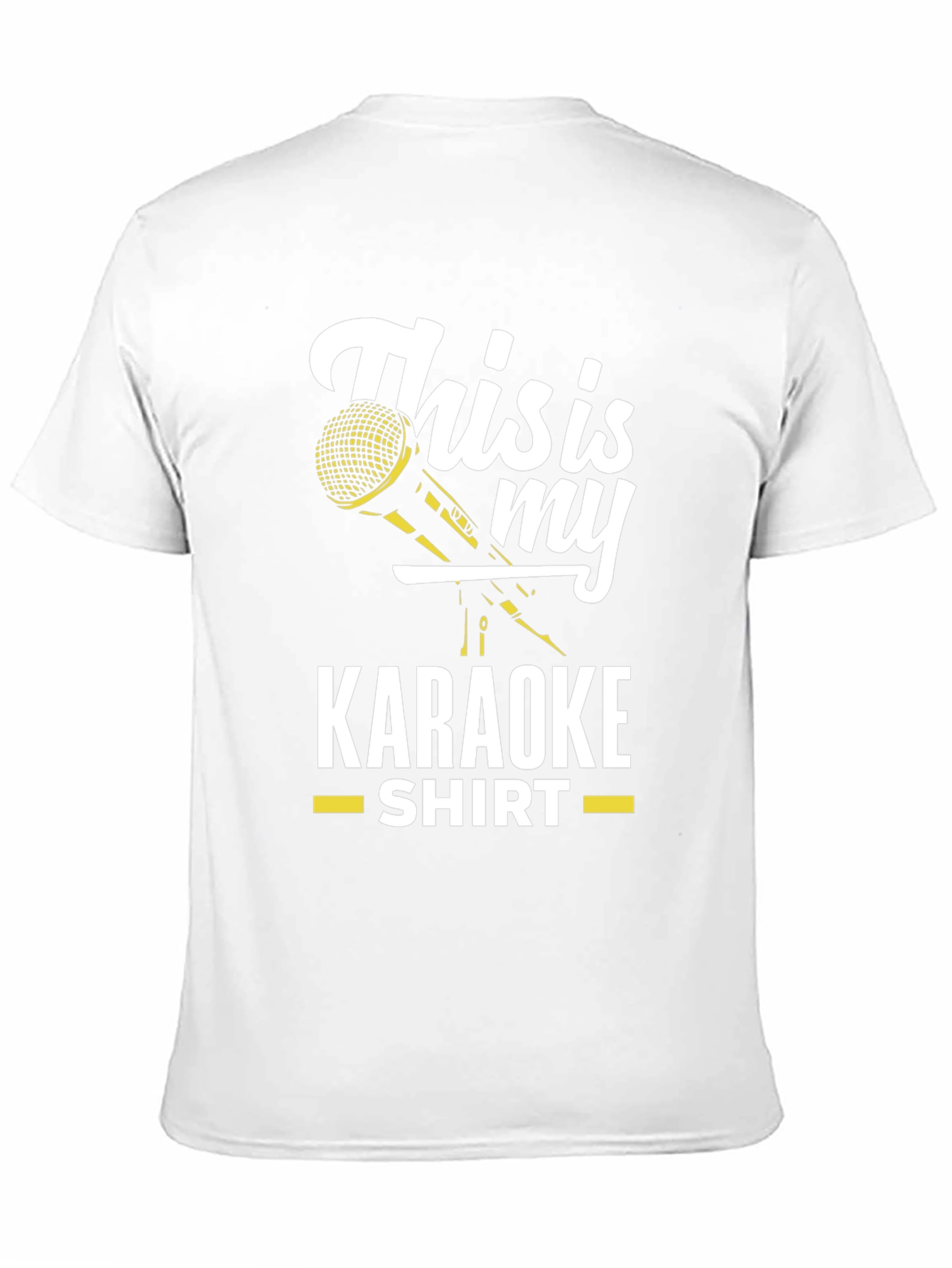 This Is My Karaoke Shirt - Black Graphic Tee