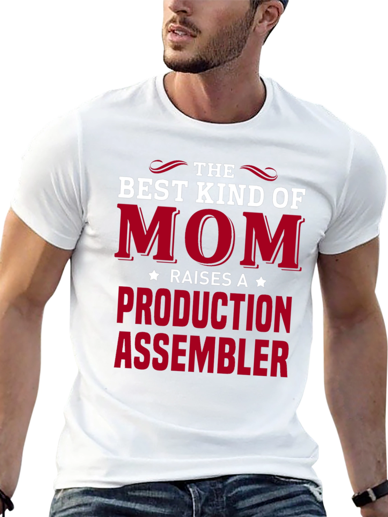 Best Kind of Mom Production Assembler T-Shirt