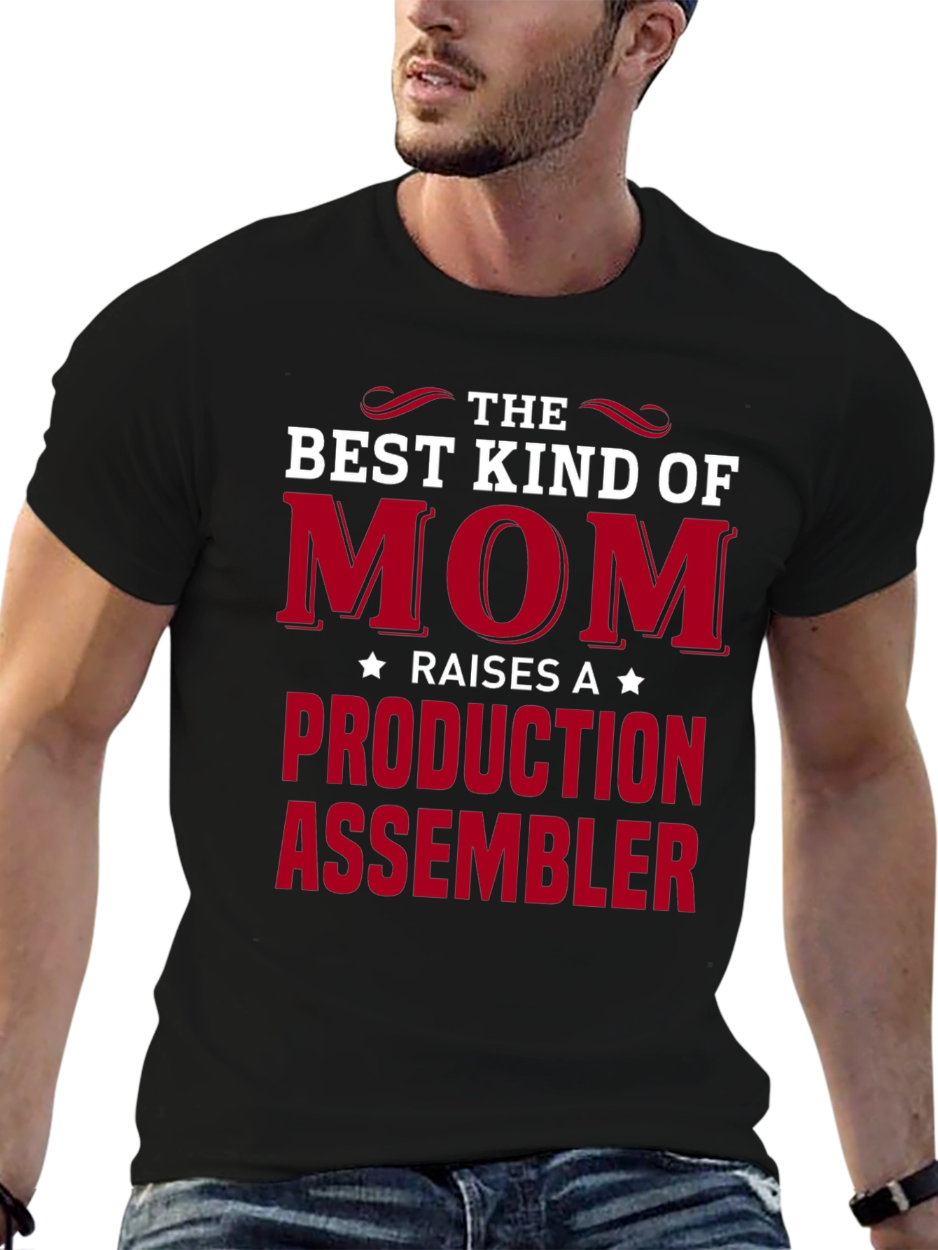 Best Kind of Mom Production Assembler T-Shirt