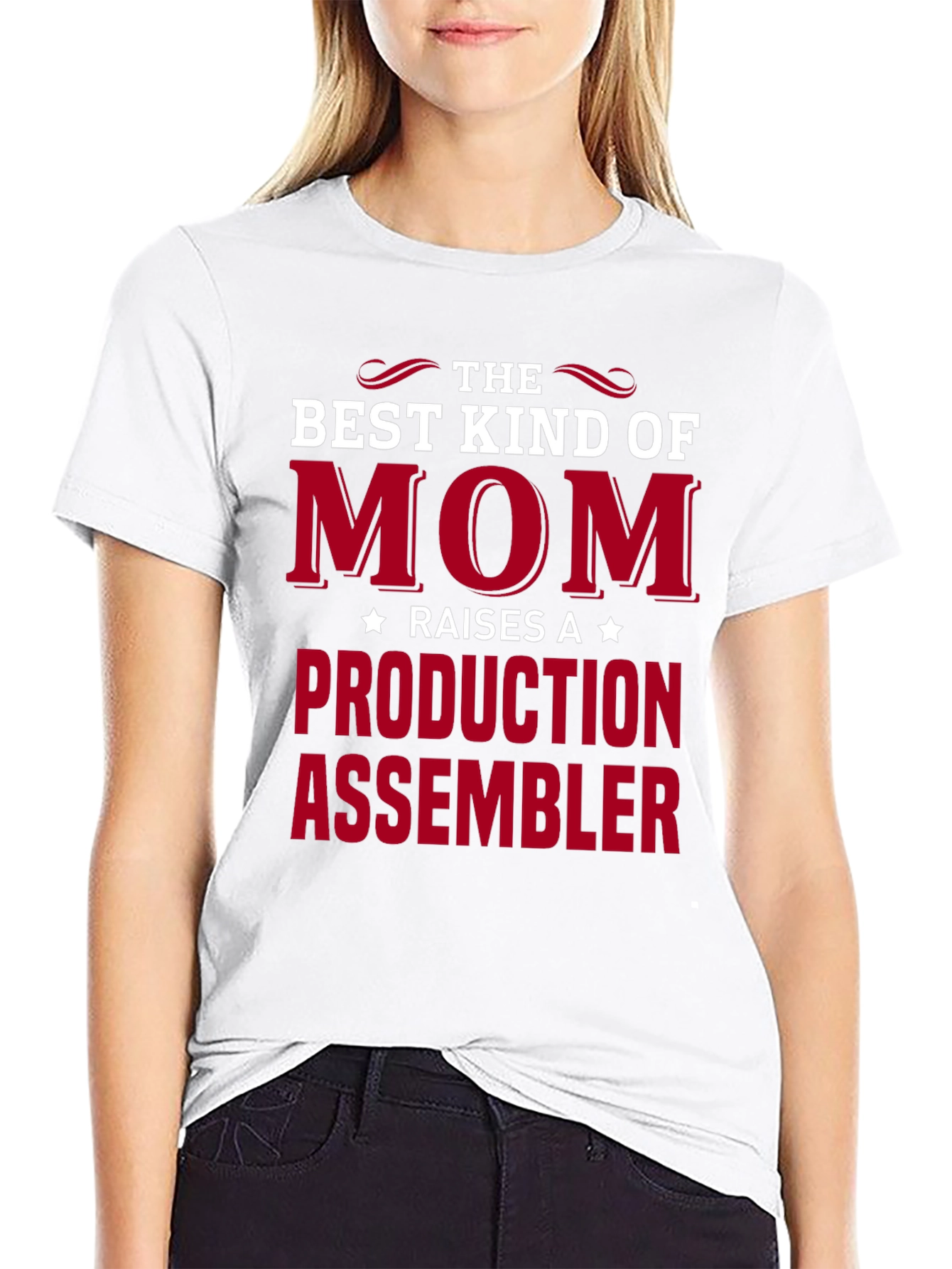 Best Kind of Mom Production Assembler T-Shirt