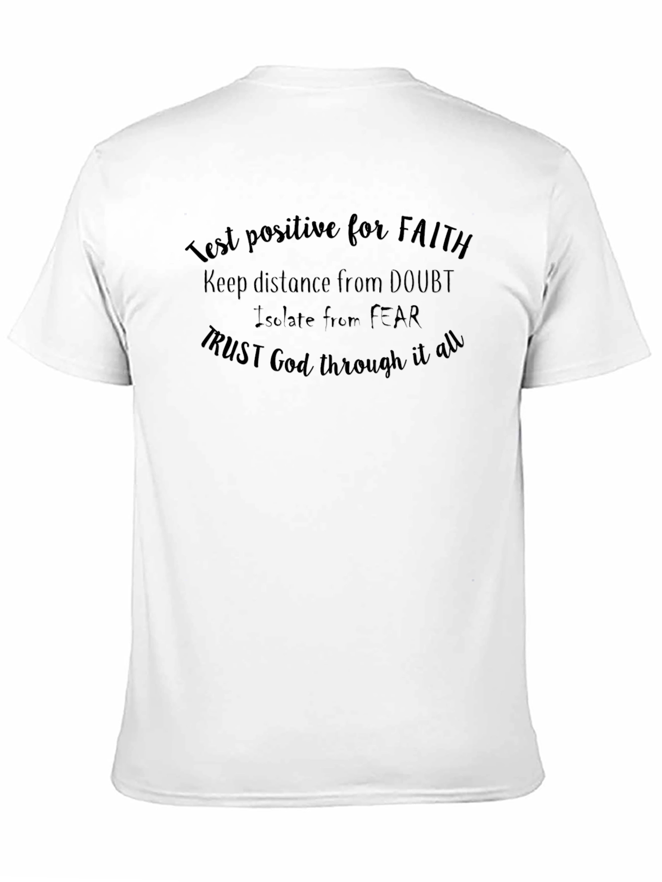 Faith Over Fear Graphic Tee - Christian Inspired Shirt