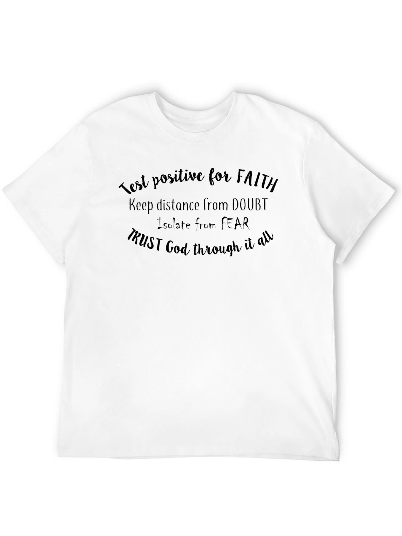 Faith Over Fear Graphic Tee - Christian Inspired Shirt