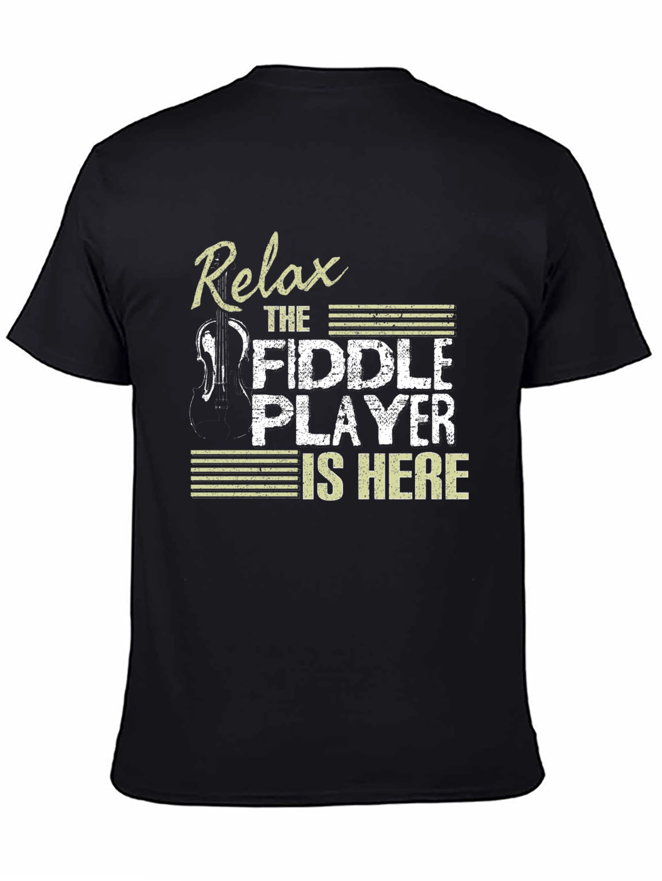 Relax Fiddle Player T-Shirt