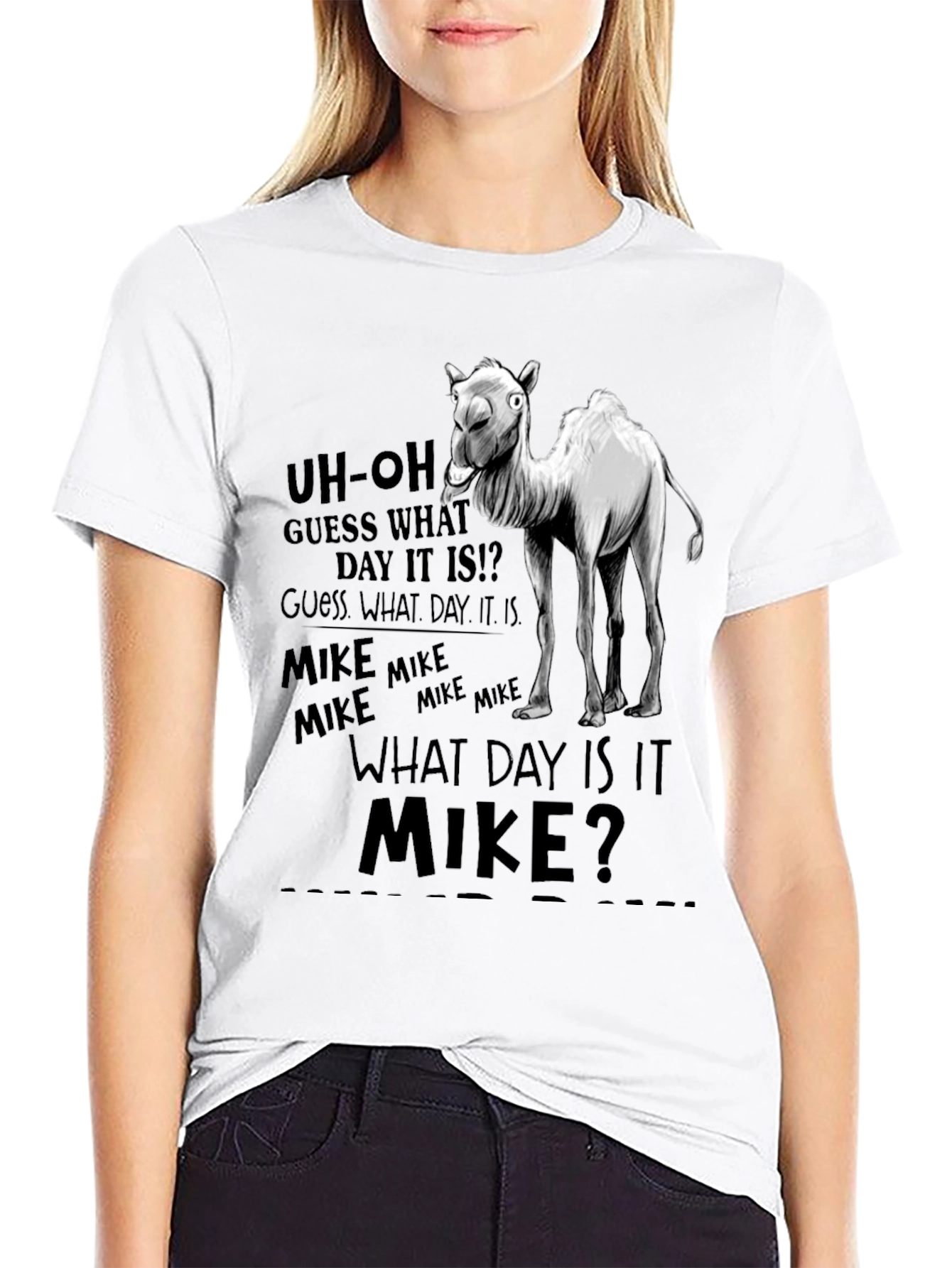What Day Is It? Camel T-Shirt