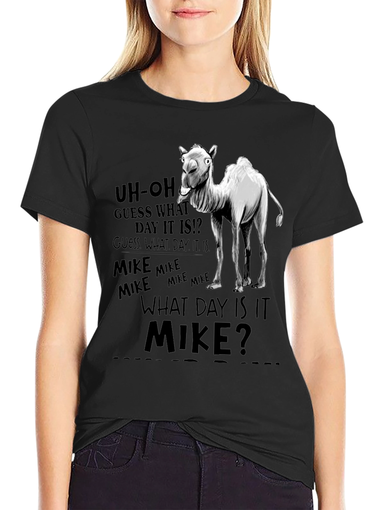 What Day Is It? Camel T-Shirt