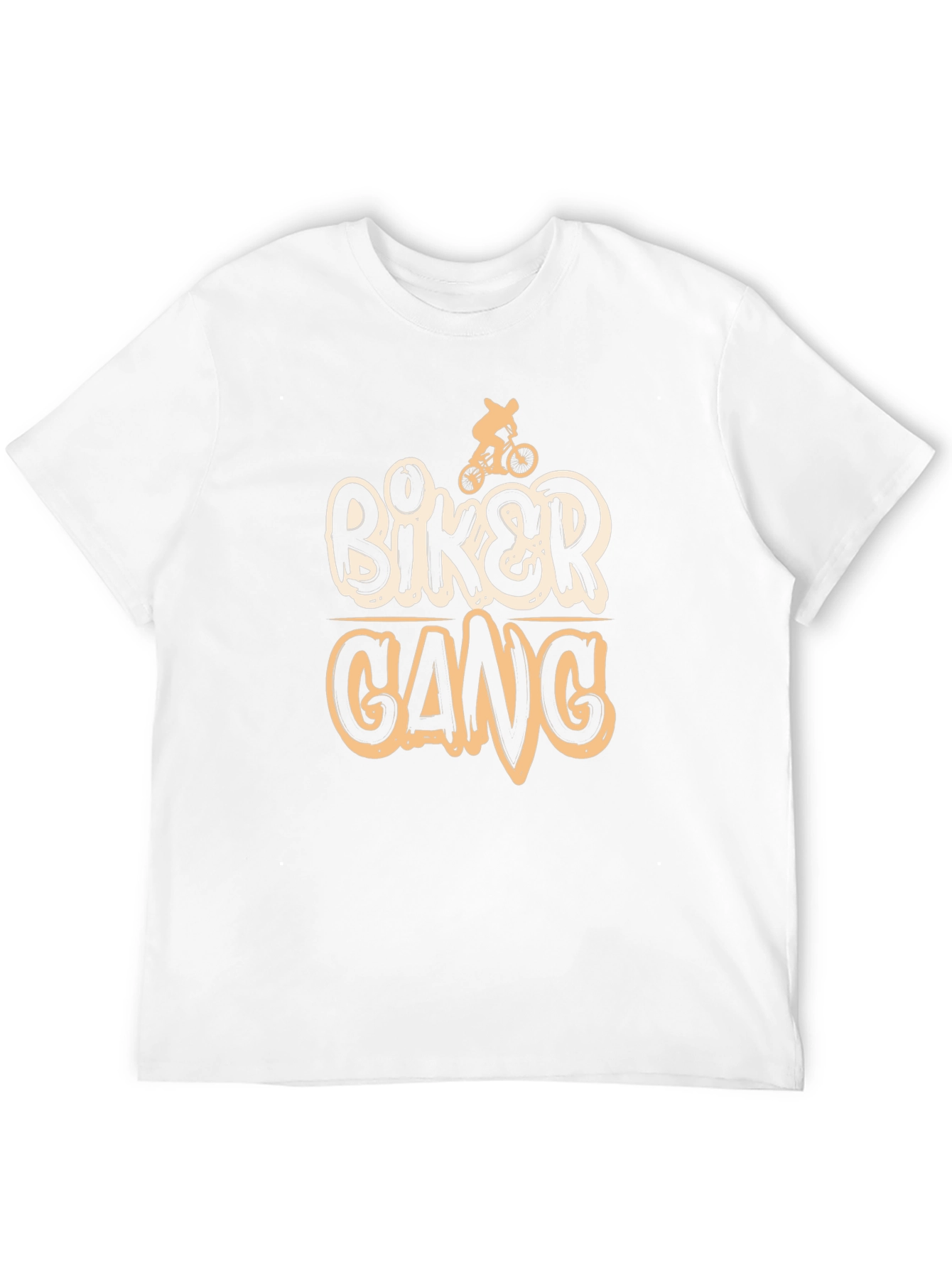 Biker Gang Graphic Print Mens T-Shirt
