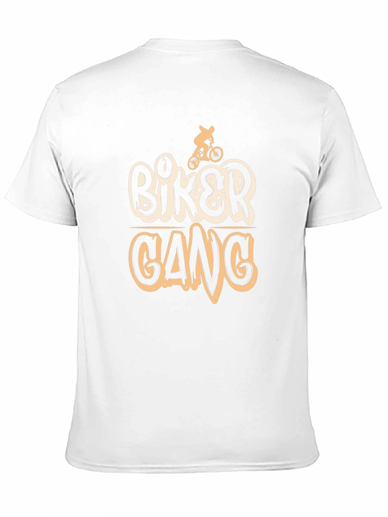 Biker Gang Graphic Print Mens T-Shirt