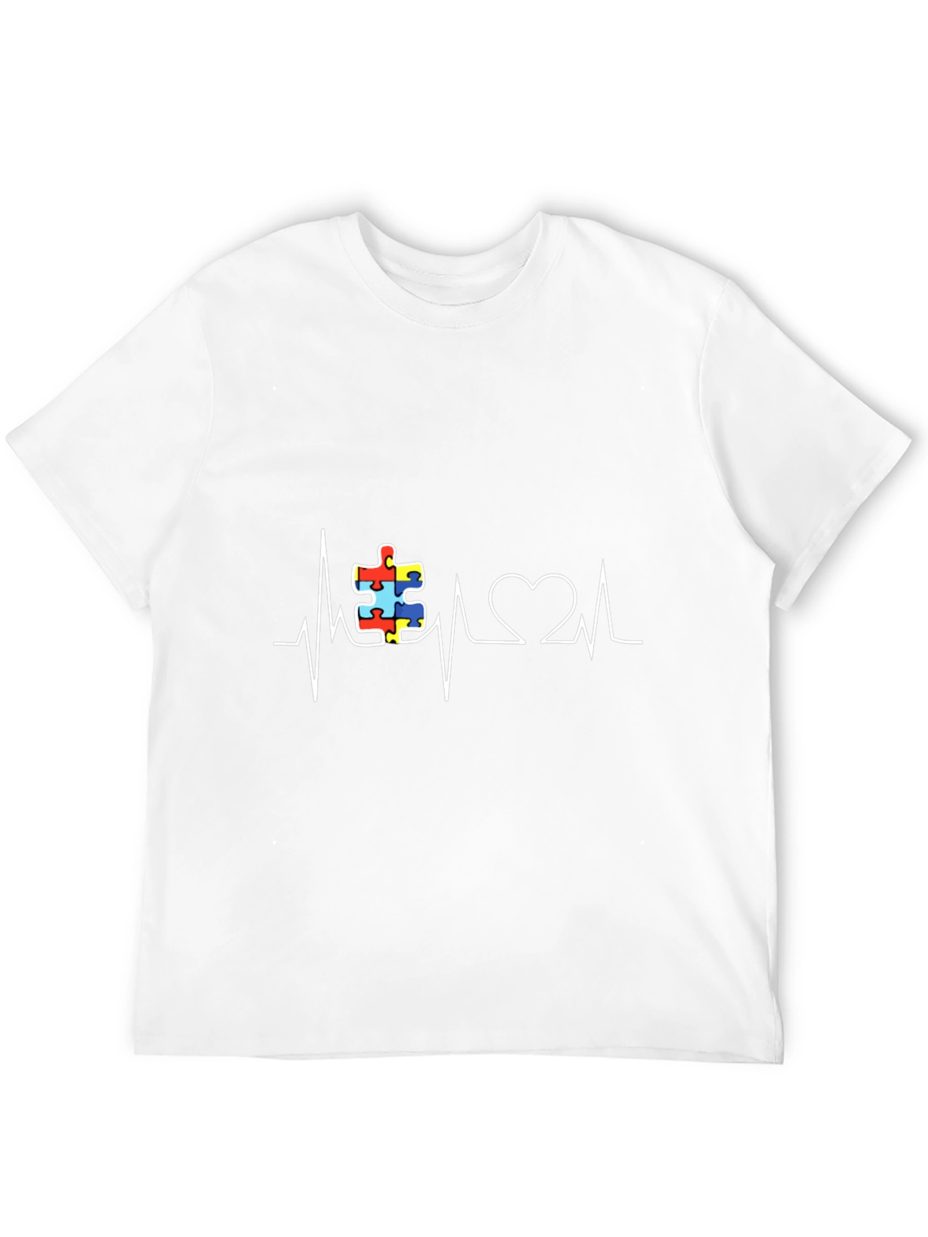 Autism Awareness Heartbeat T-Shirt
